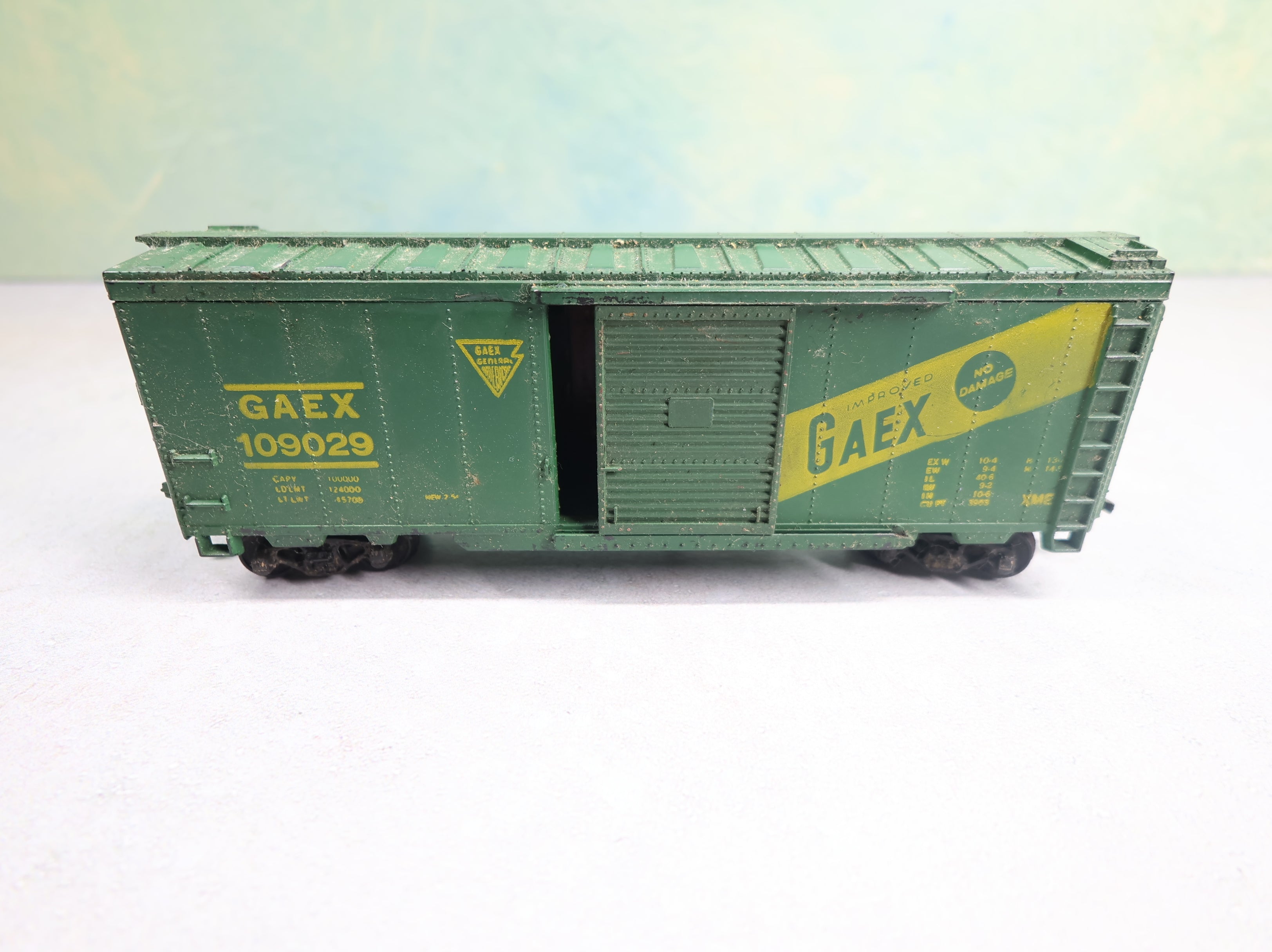 USED HOBBYLINE HO Scale 40' Box Car General American GAEX #109029