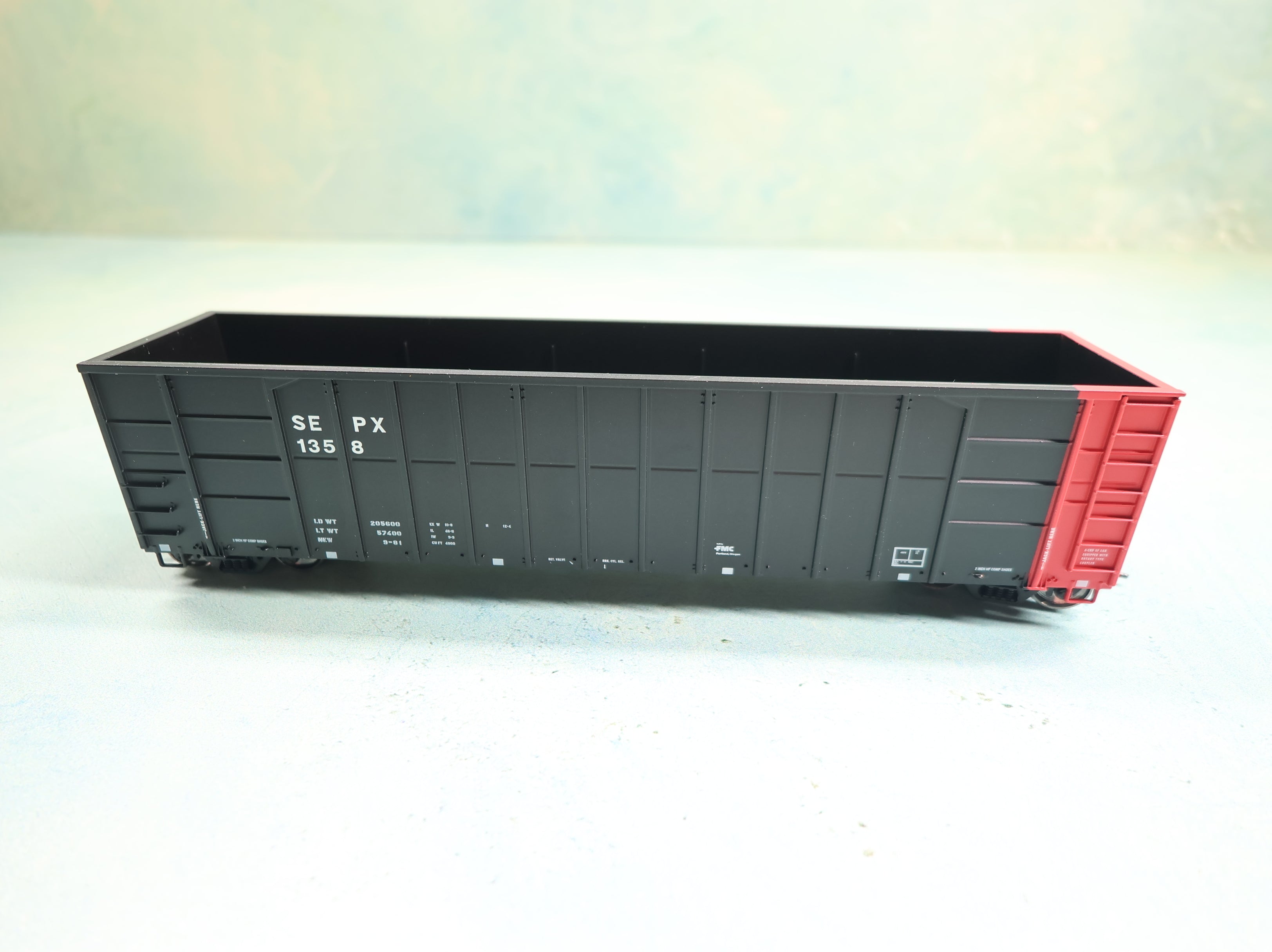 EXACTRAIL EX14039 HO Scale FMC 4000 High Side Gondola Southwestern Electric Power SEPX #1358