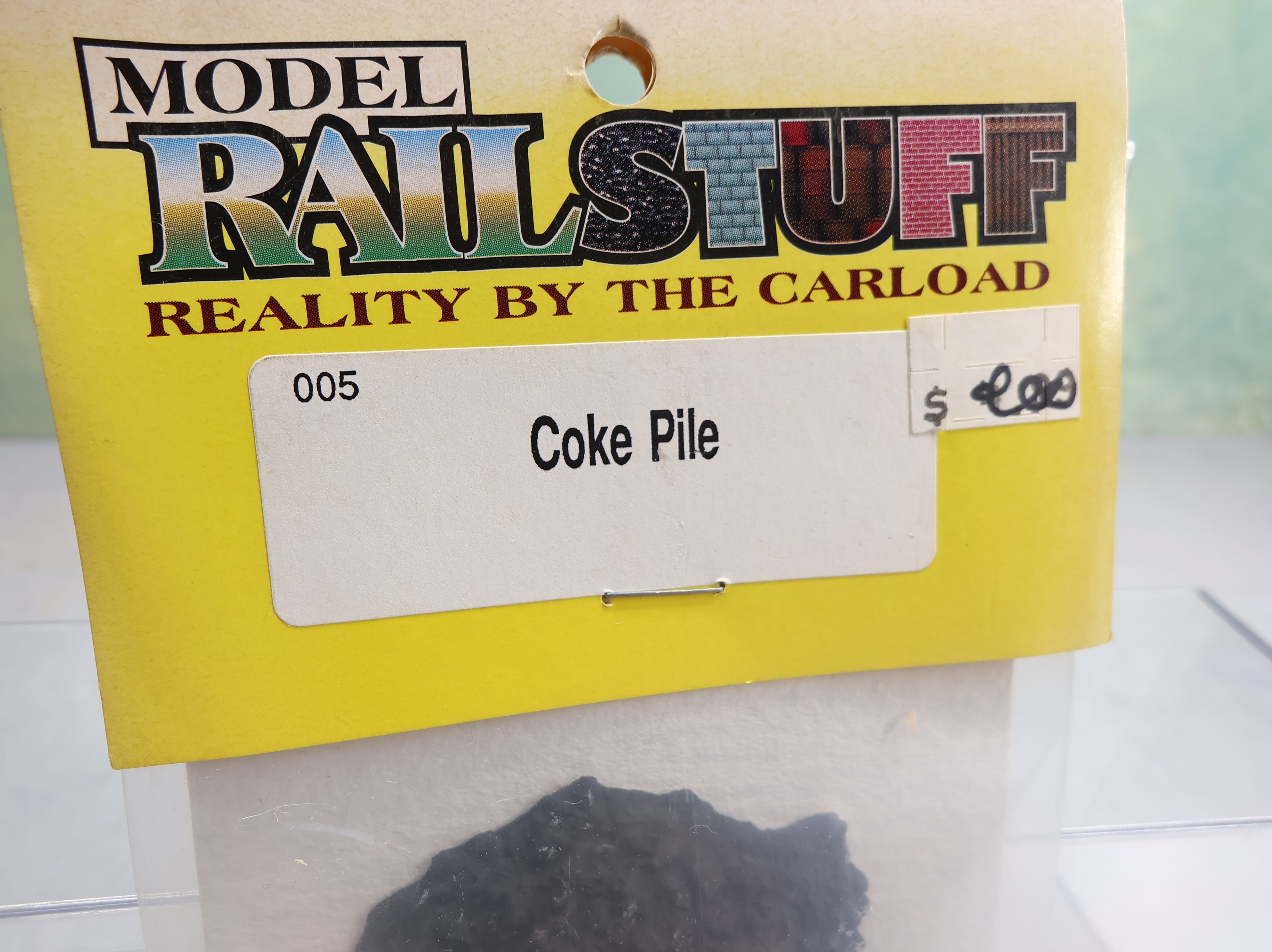Model Railstuff #005 HO Scale Coal Coke Pile
