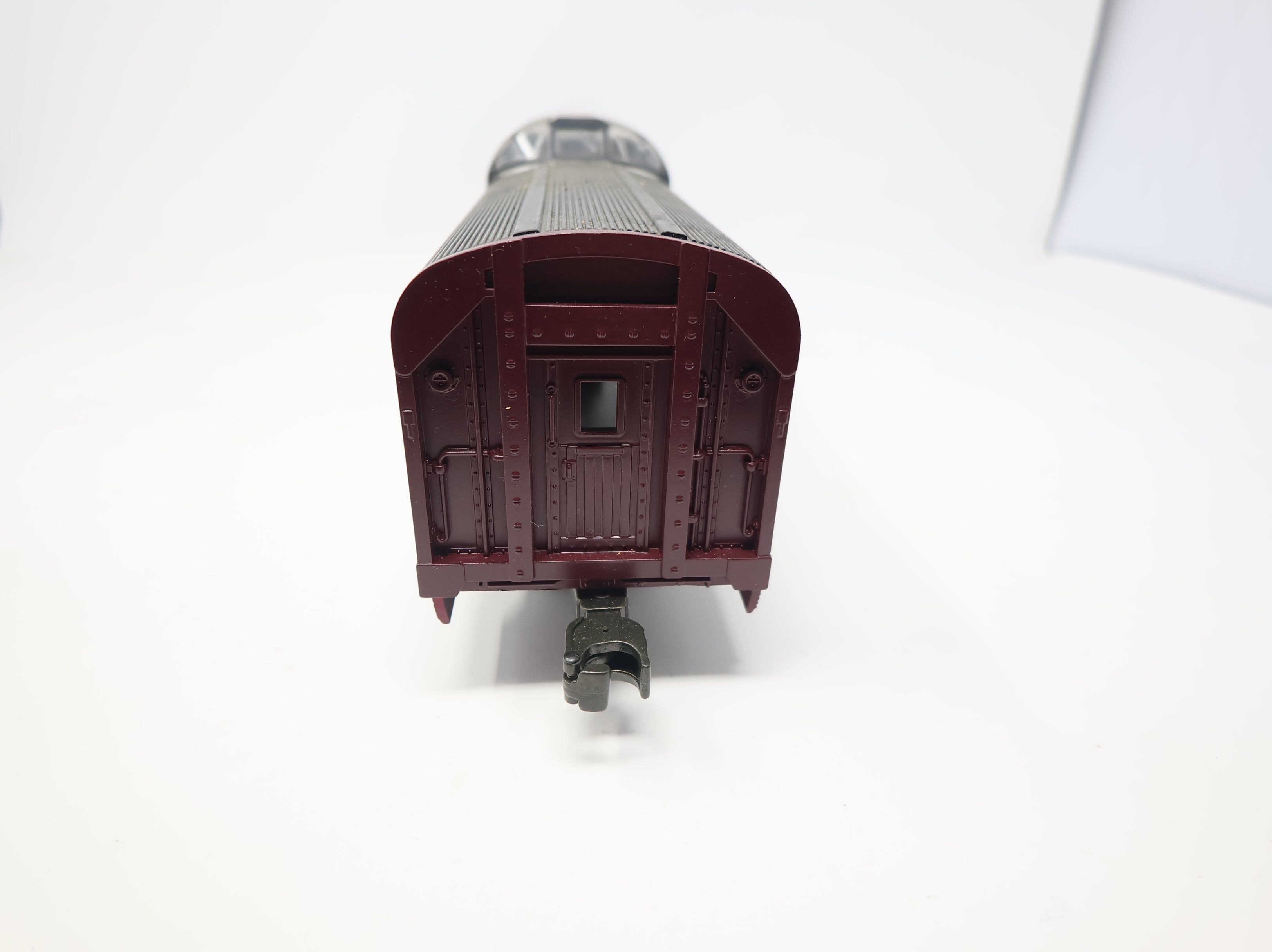 USED MTH Premier O Painted Aluminum Vista Dome Car Norfolk & Western Powhatan #545