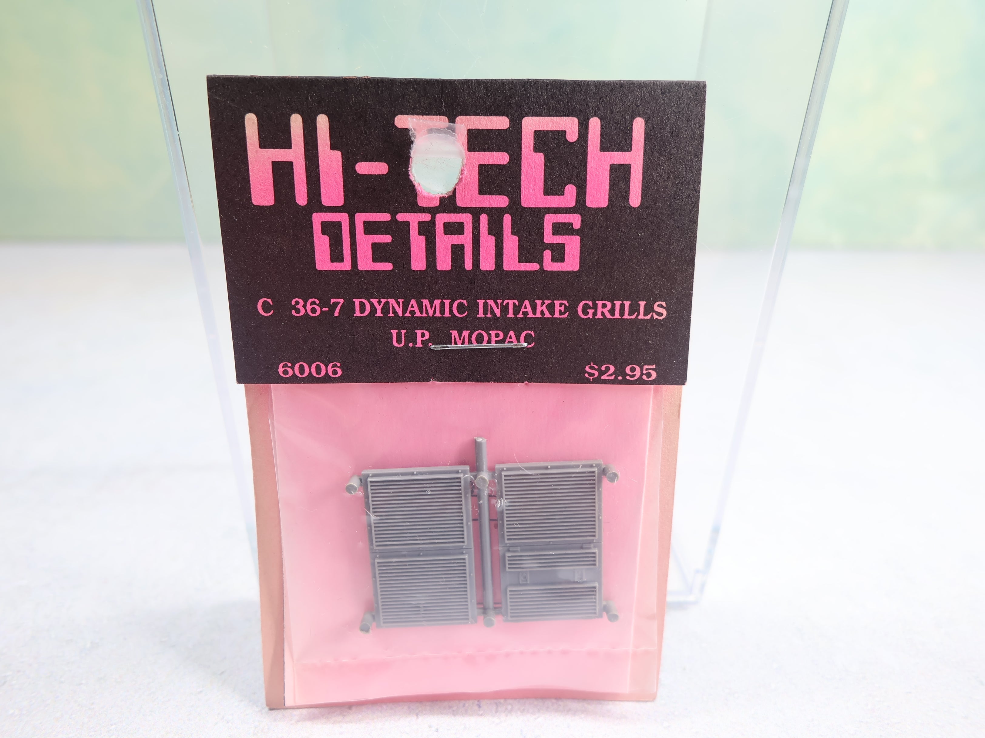 USED Hi-Tech Details 6006 HO Scale C36-7 Dynamic Intake Grills Detail Kit UP Mopac