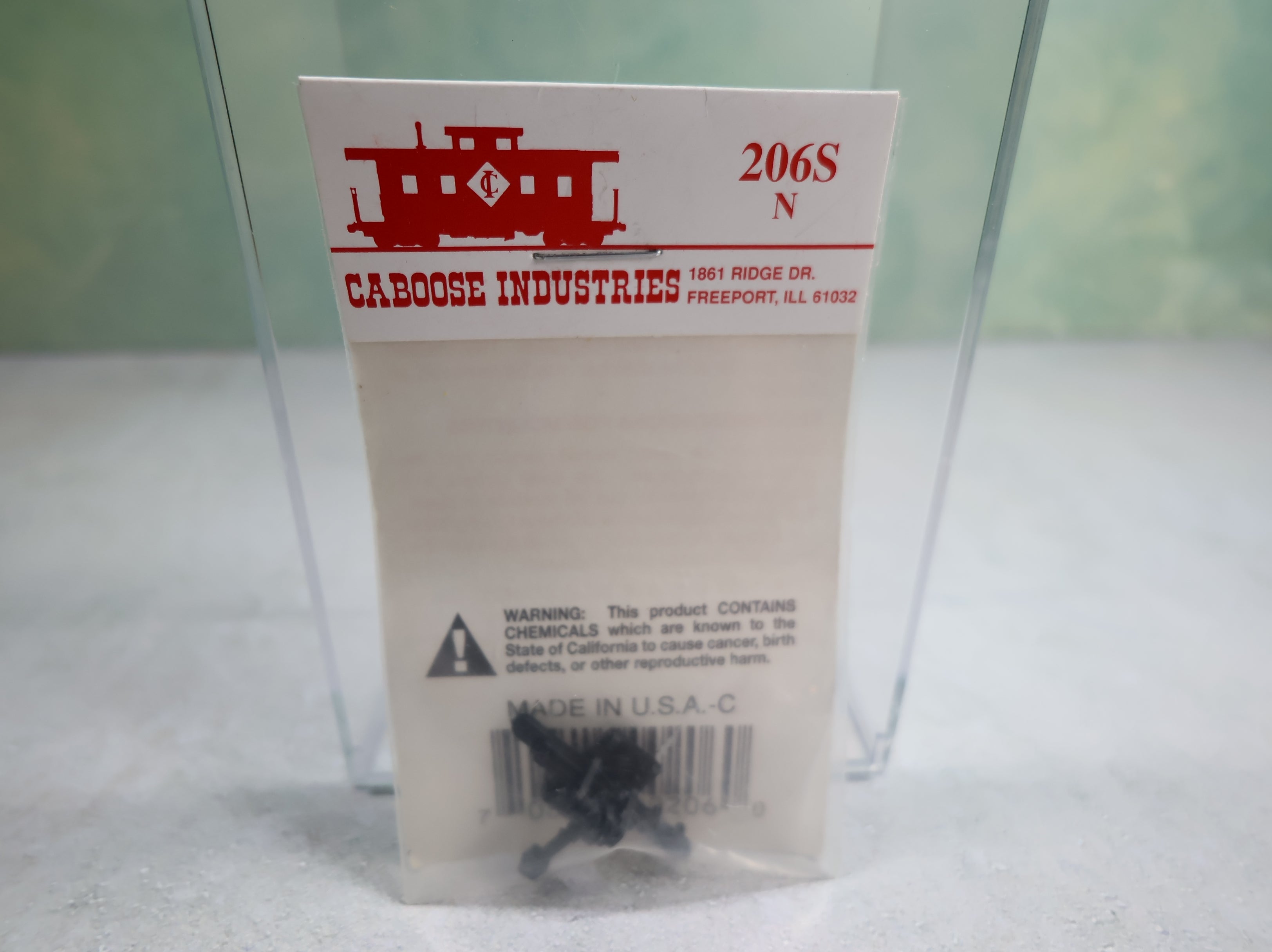 USED Caboose Industries 206S N Scale Ground Throw Sprung with .135 Travel
