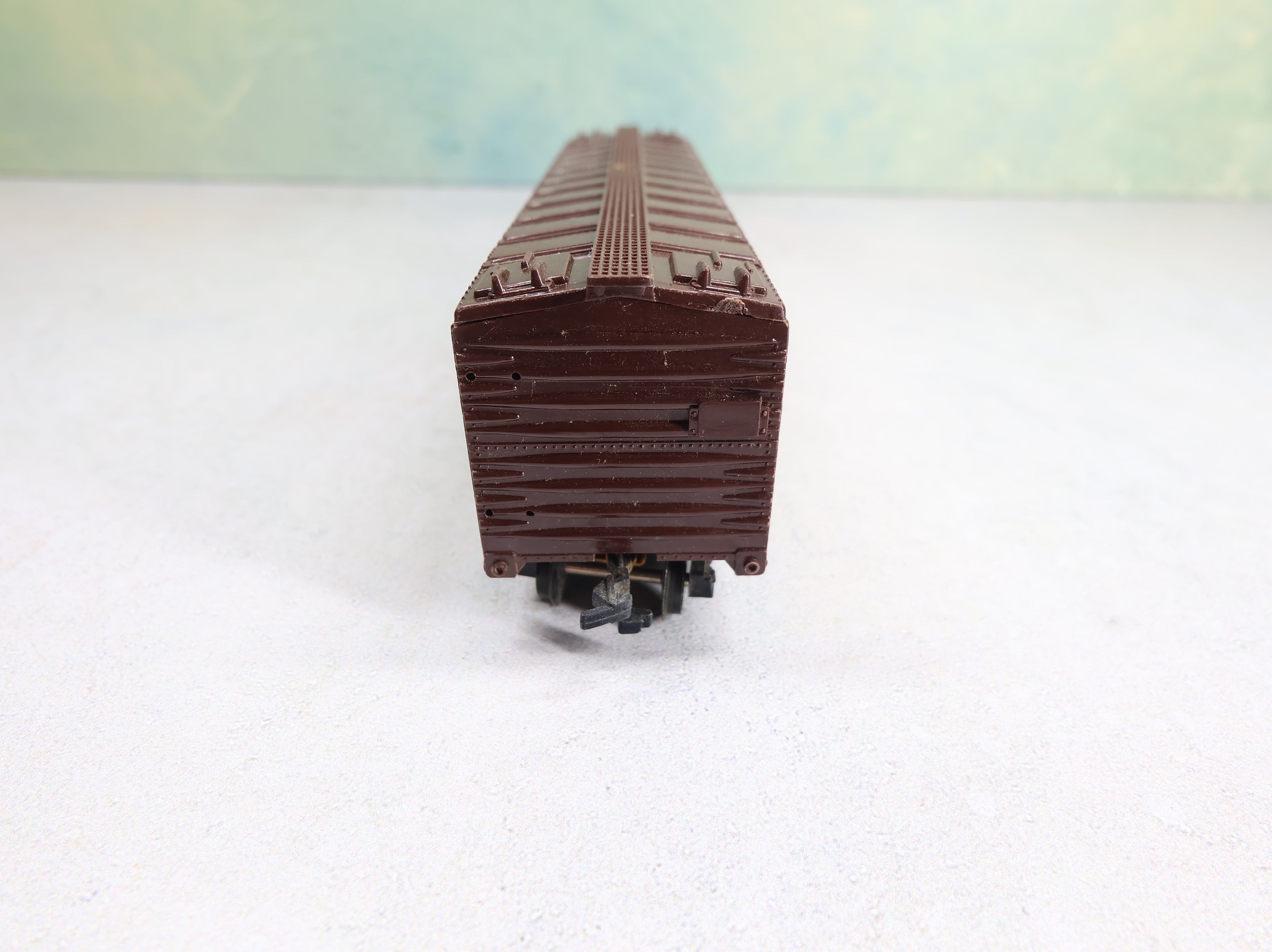 USED Fleischmann HO Scale 42' Steel Reefer Box Car Blatz Old Heidelberg Beer URTX #1428