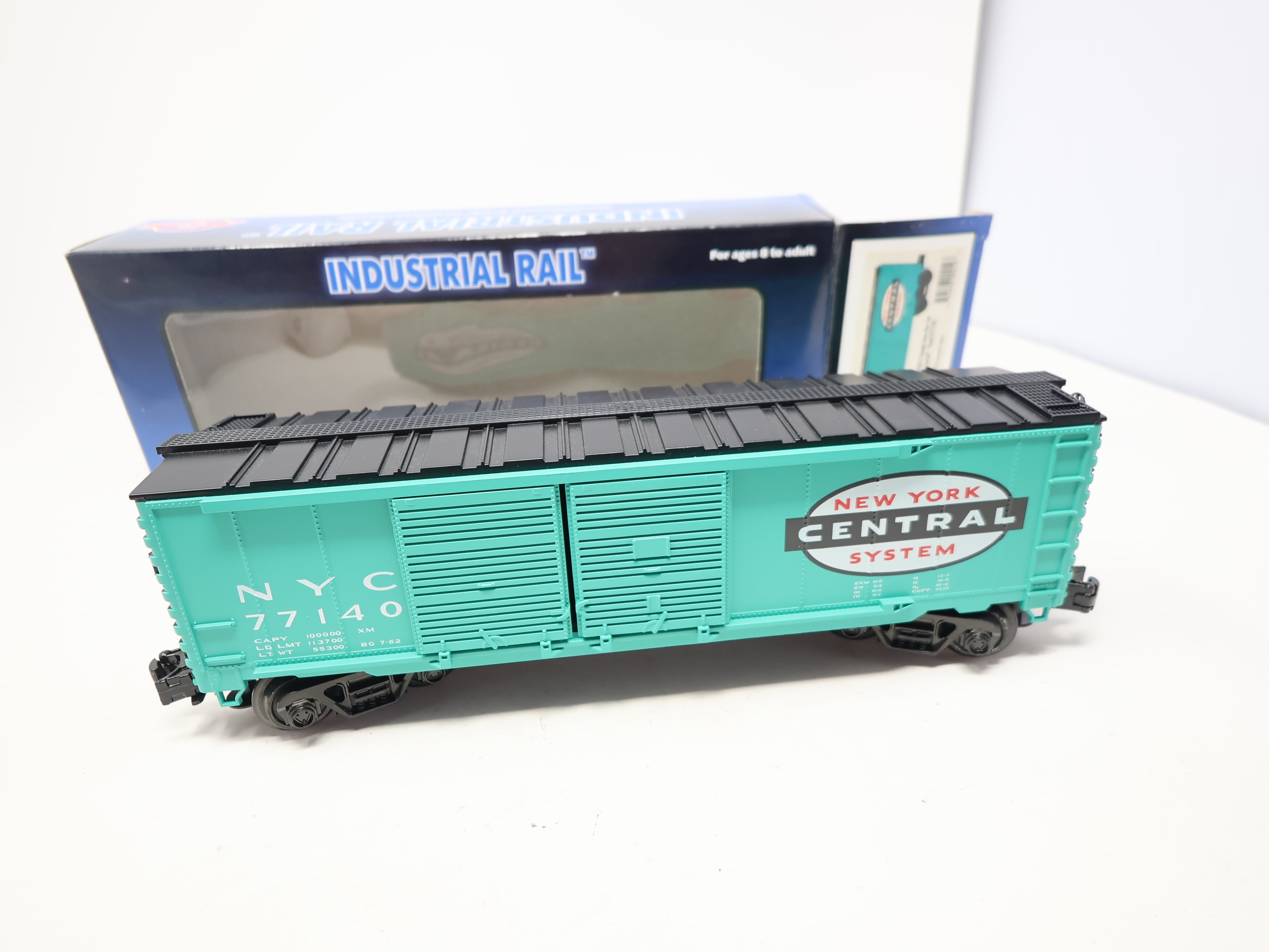 USED Atlas #1002202-2 O, Double Door Box Car, New York Central NYC #77140, O27