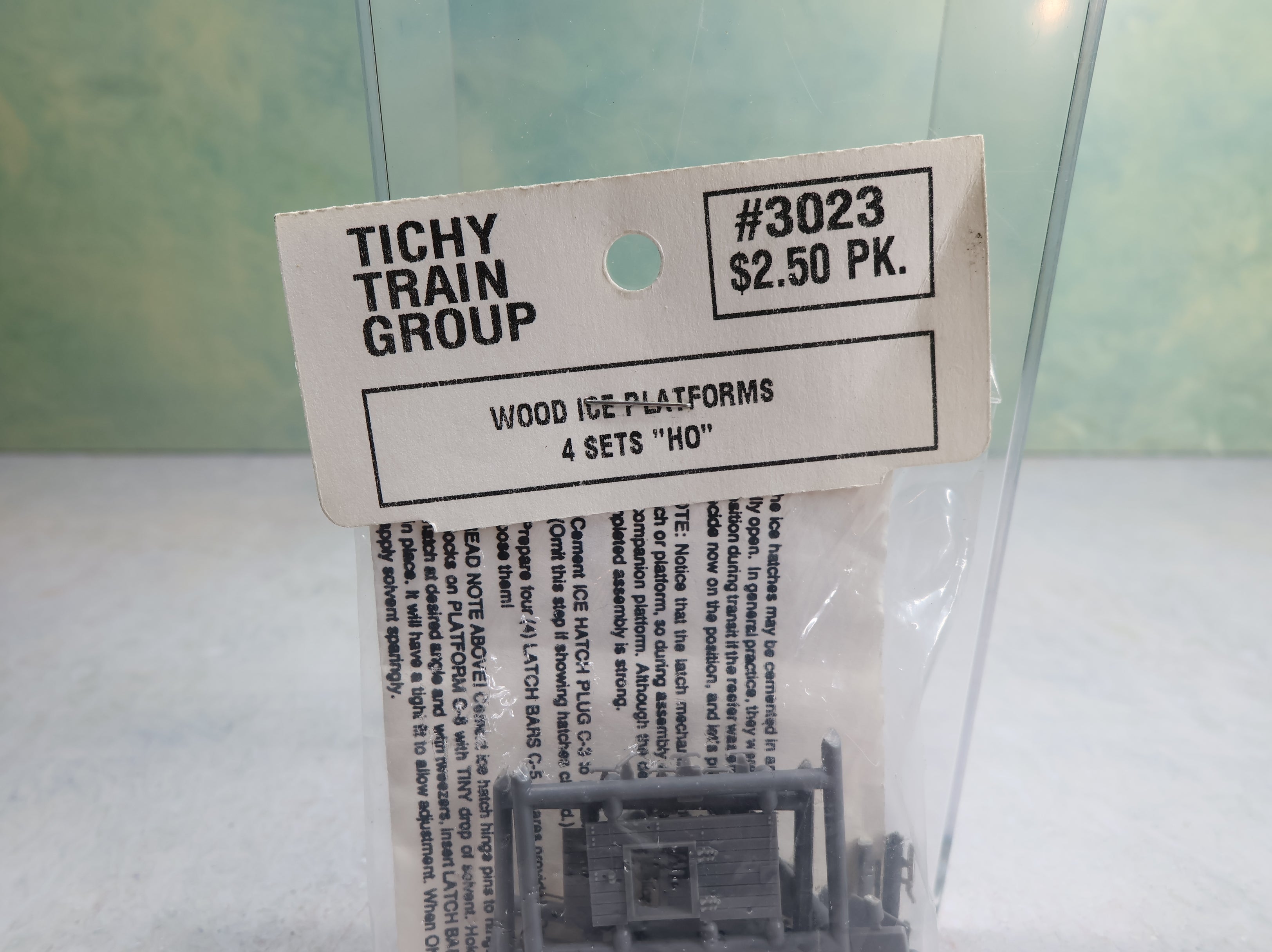 Tichy Train Group 3023 HO Scale Wood Ice Platforms (4 Sets)
