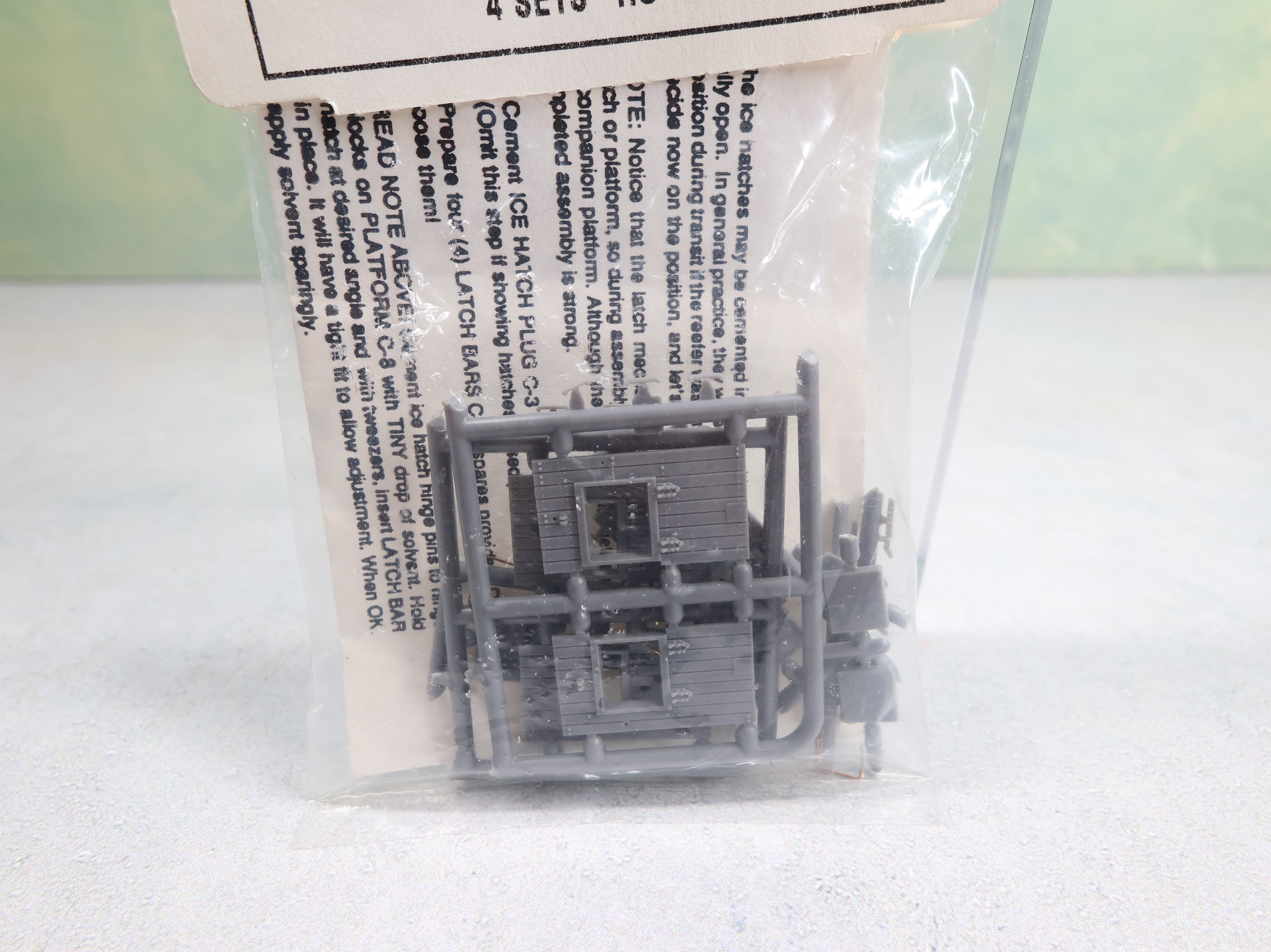 Tichy Train Group 3023 HO Scale Wood Ice Platforms (4 Sets)