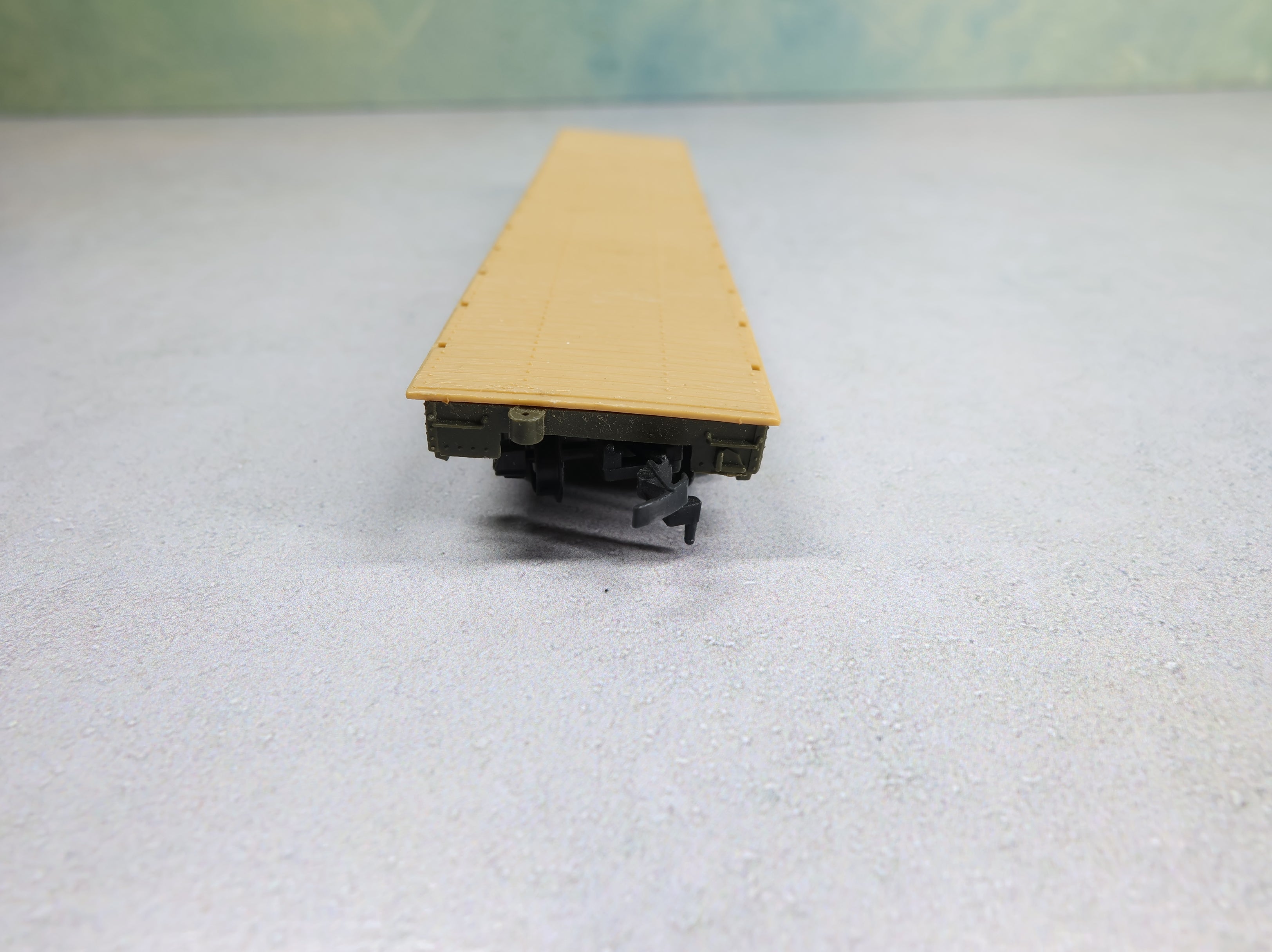 USED Tyco HO Scale 50' Flat Car Undecorated
