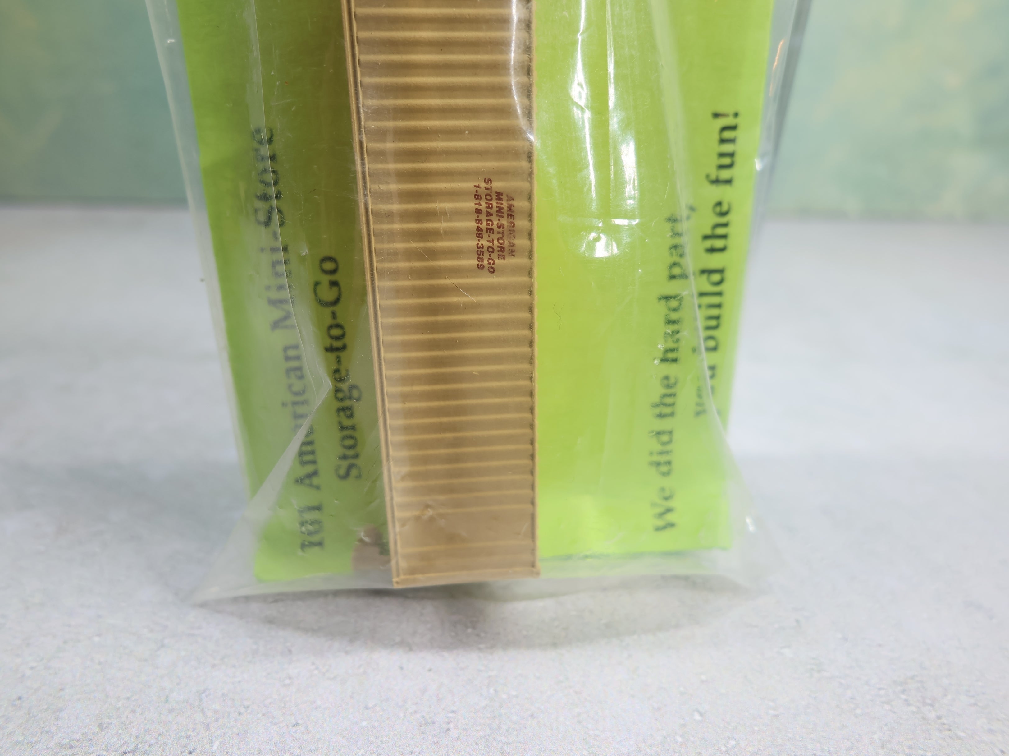 Deluxe 101 N Scale 40' Storage Container American Mini-Store KIT