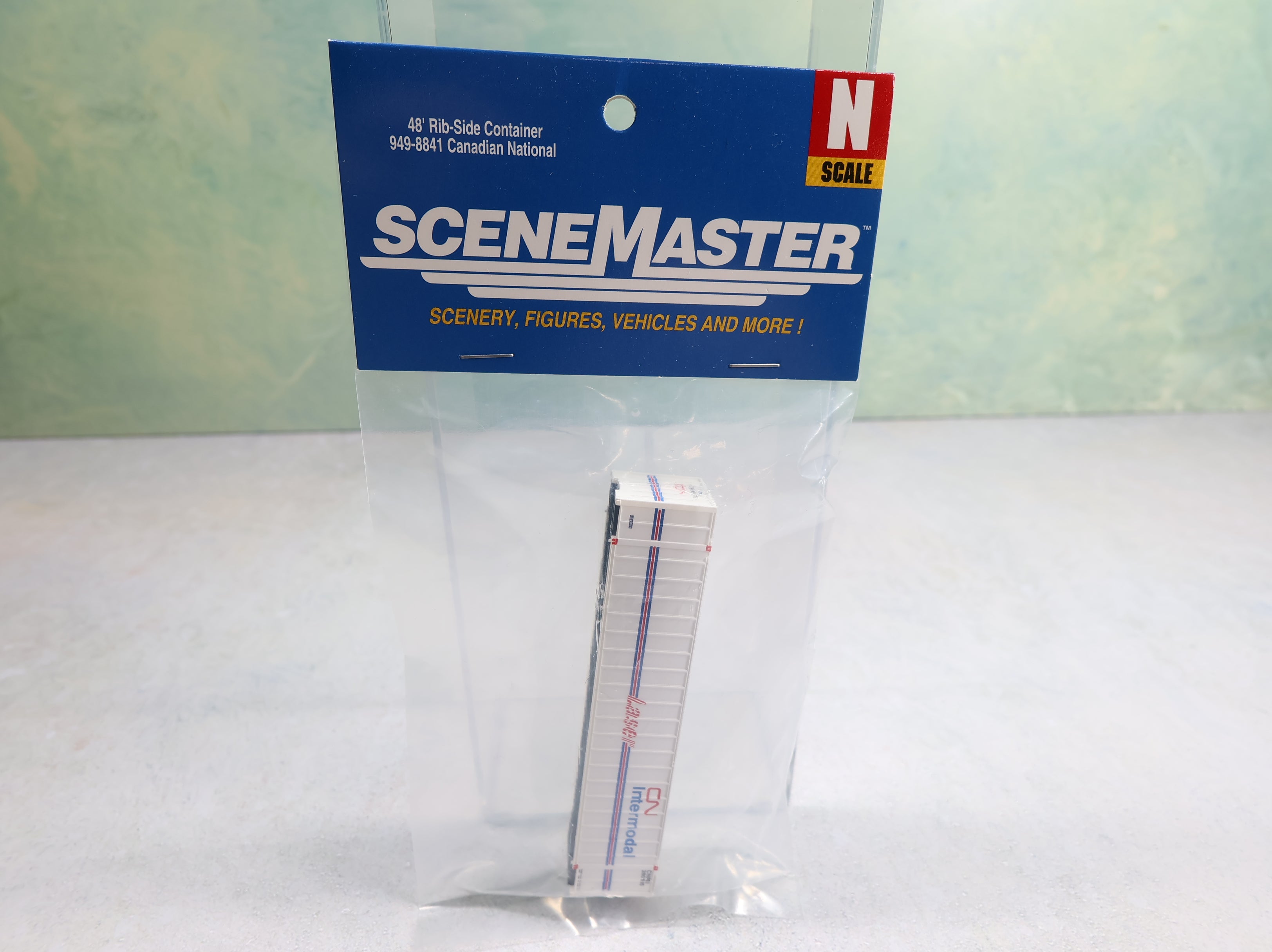 Walthers 949-8841 N Scale 48' Rib-Side Container Canadian National #280185 Laser