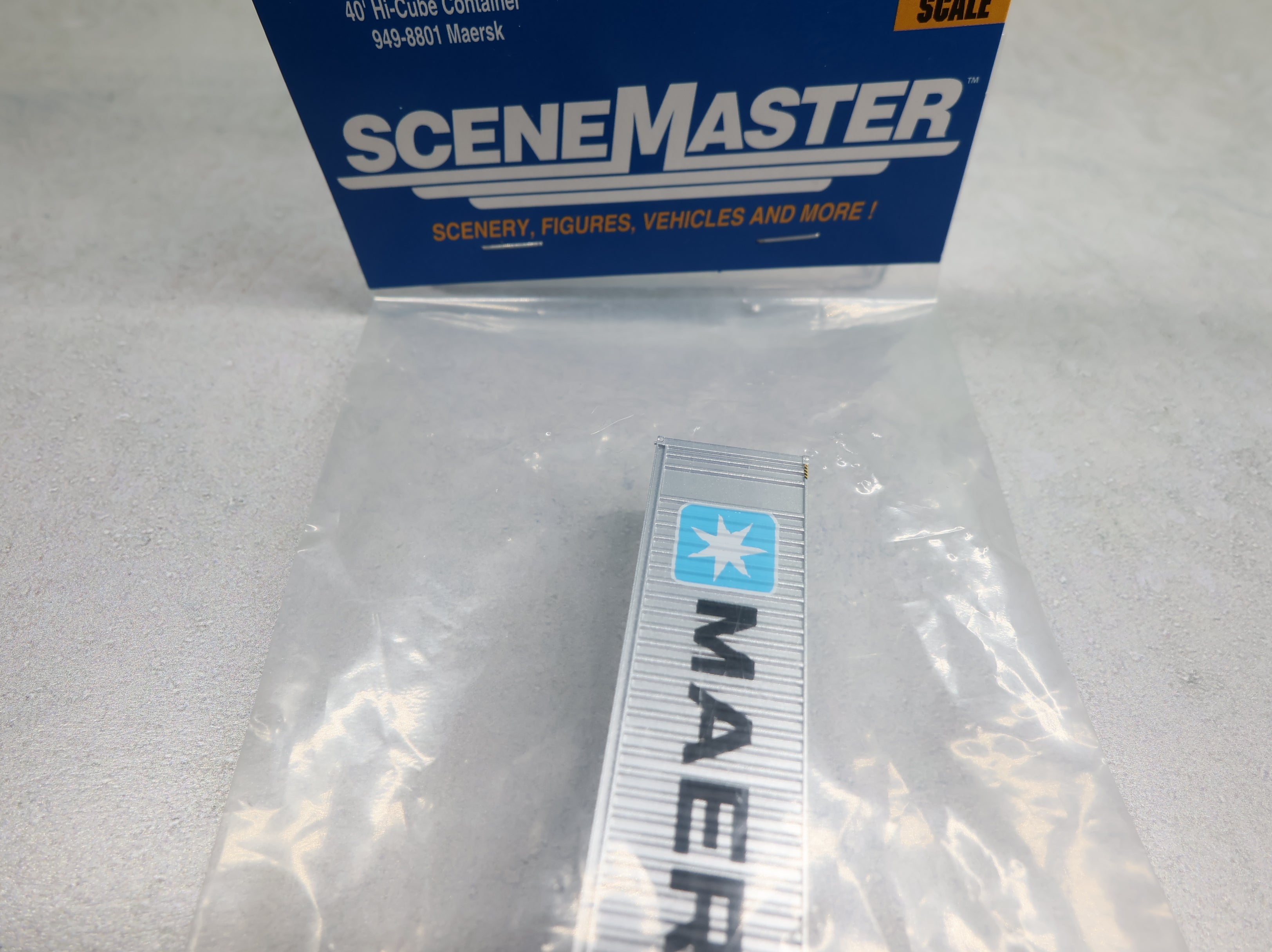 Walthers 949-8801 N Scale 40' Hi-Cube Container Maersk