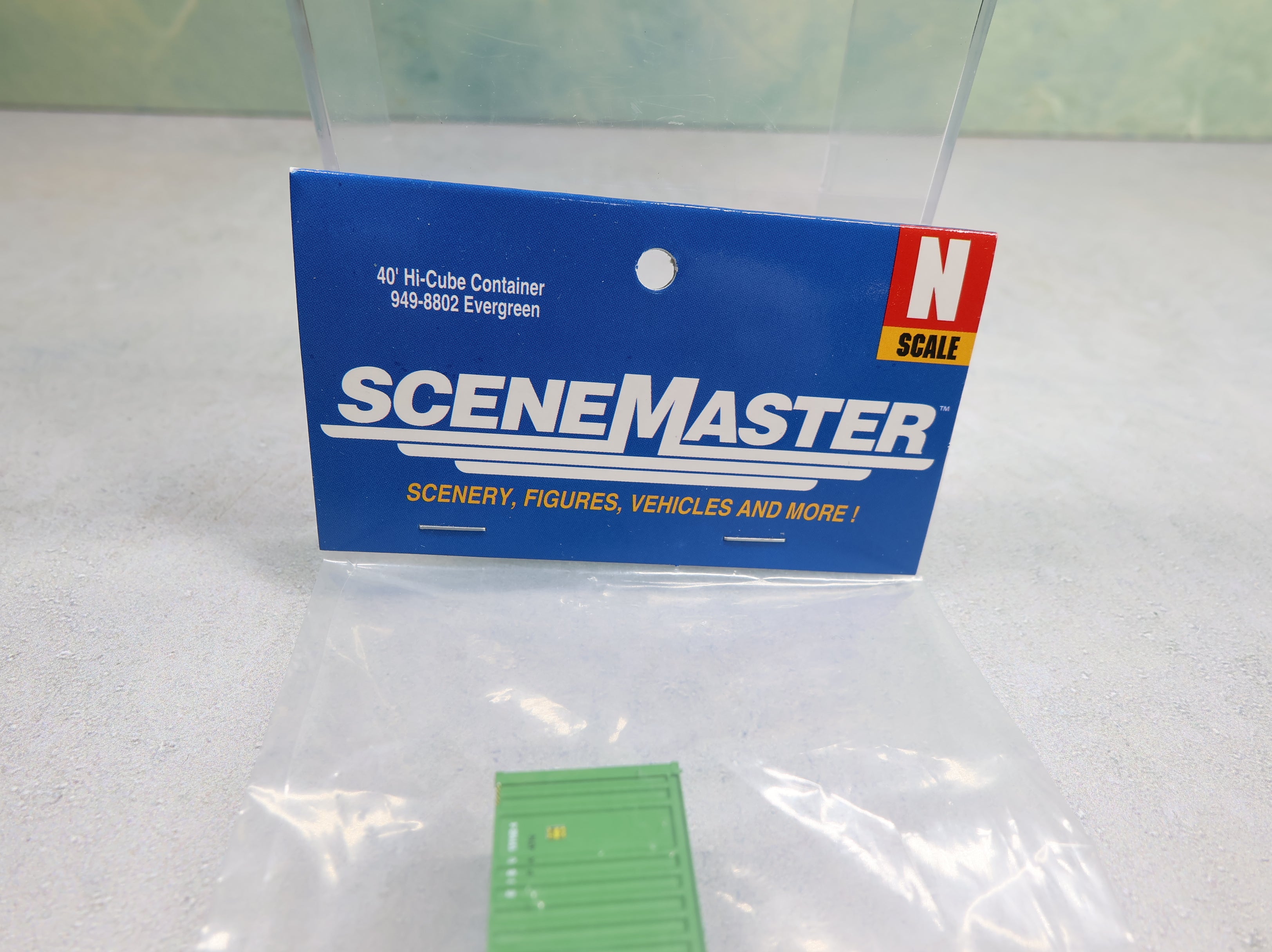 Walthers 949-8802 N Scale 40' Hi-Cube Container Evergreen