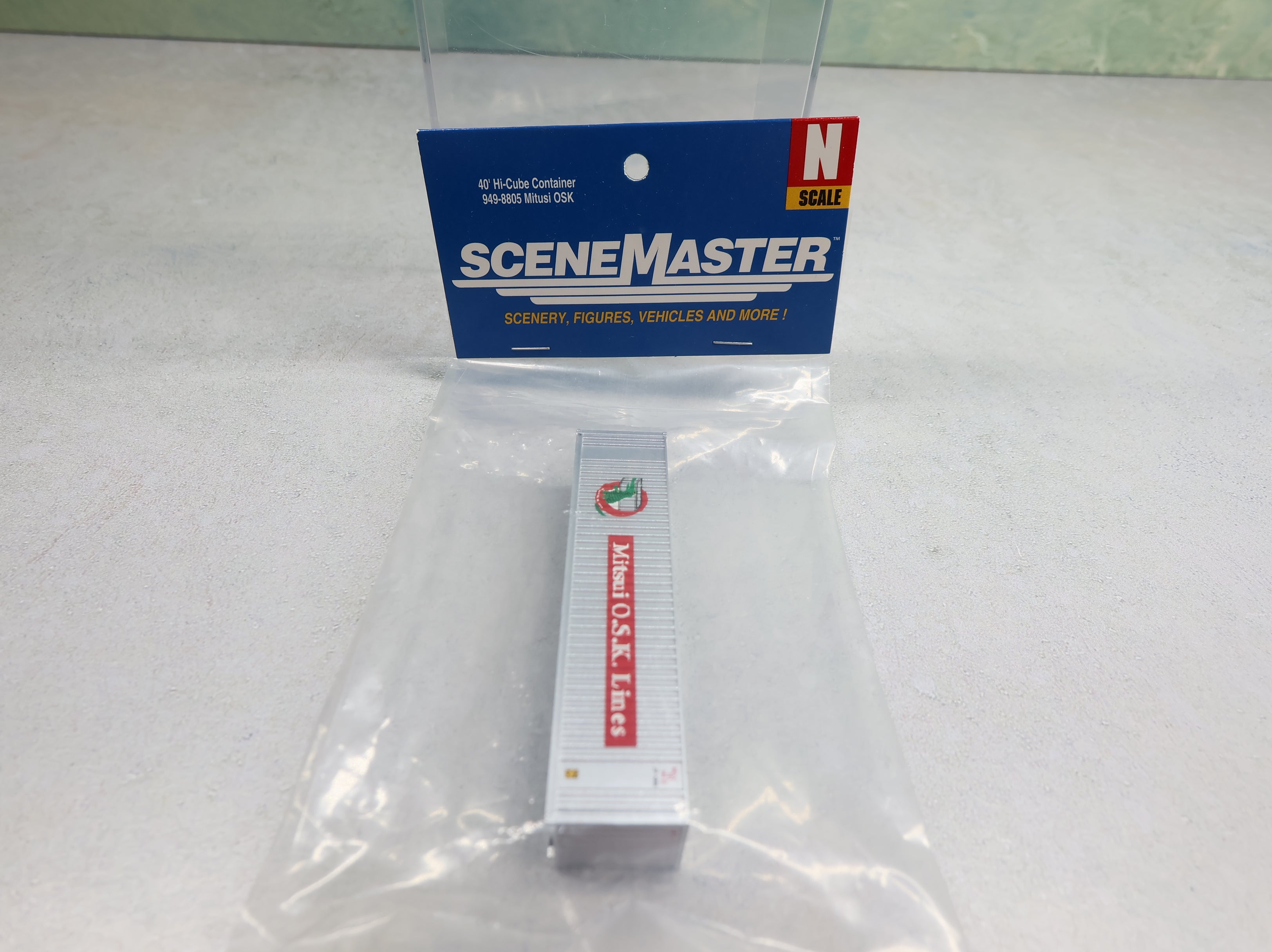 Walthers 949-8805 N Scale 40' Hi-Cube Container Mitsui O.S.K. Lines