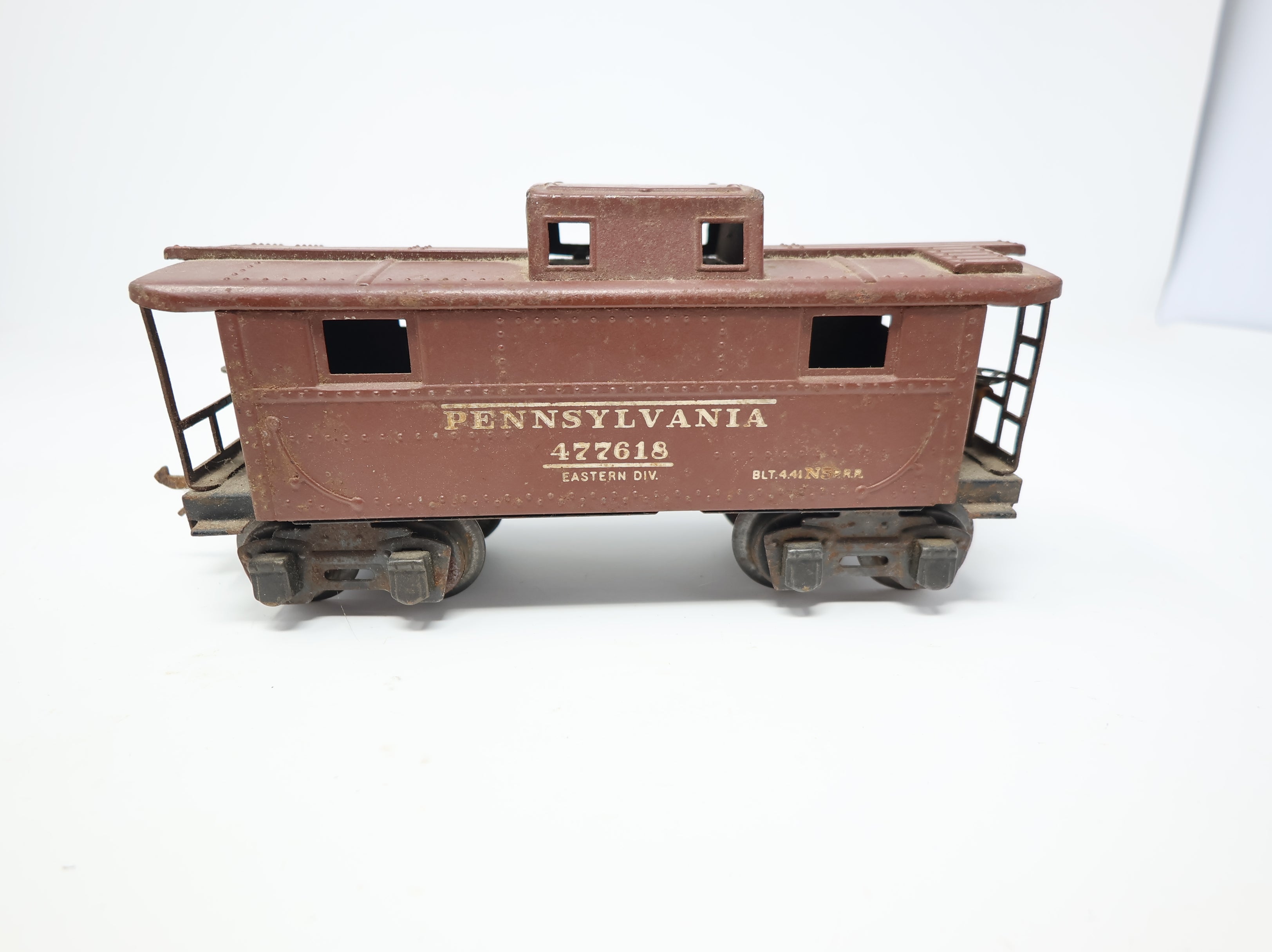 USED Lionel O Caboose Pennsylvania PRR #477618 Eastern Division