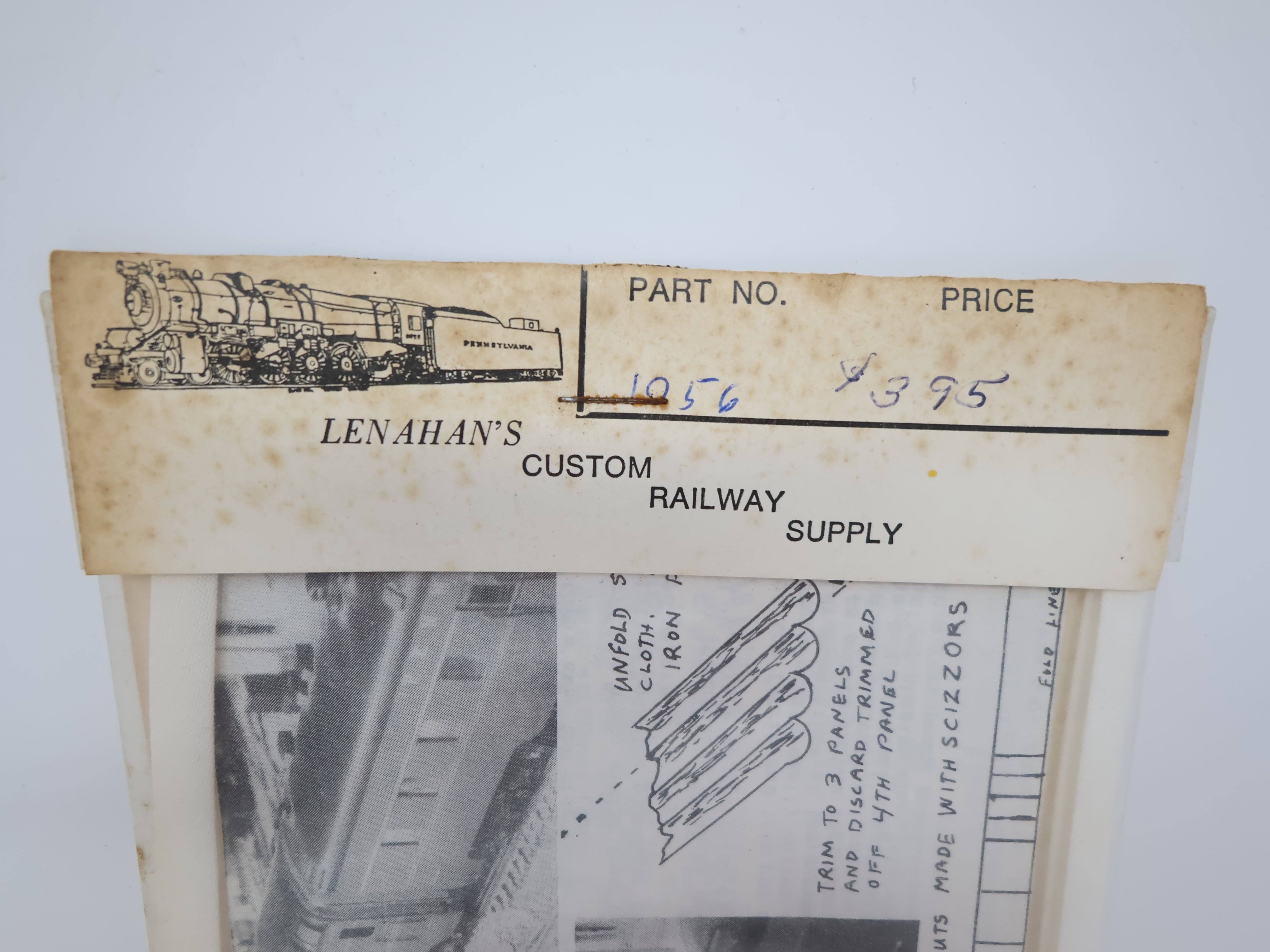 USED Lenahan's Custom Railway Supply 1056 HO Scale, Brass Diaphragms (sealed)