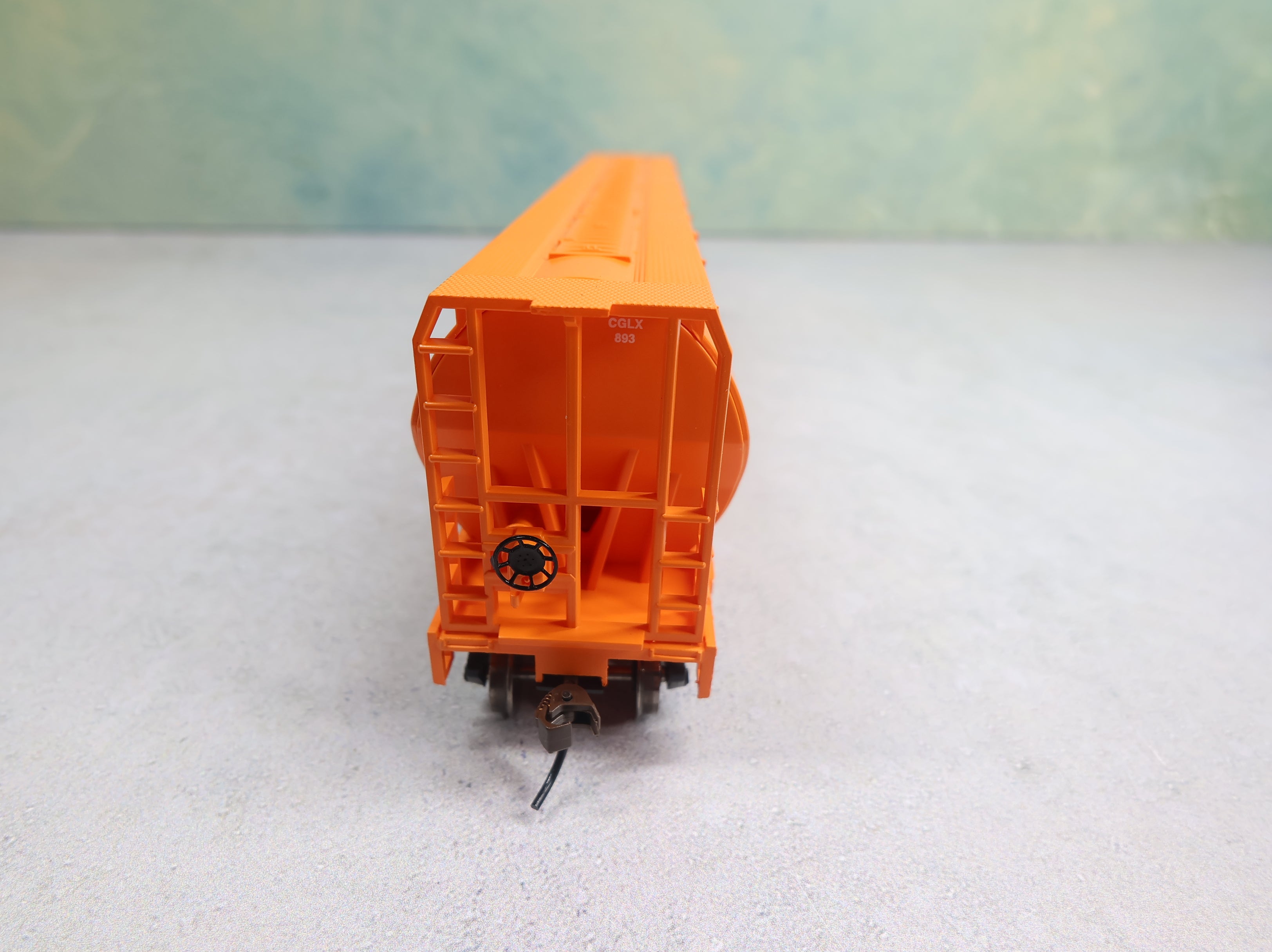 USED Bachmann HO Scale Cylindrical Grain Hopper Potacan CGLX #893 Weathered