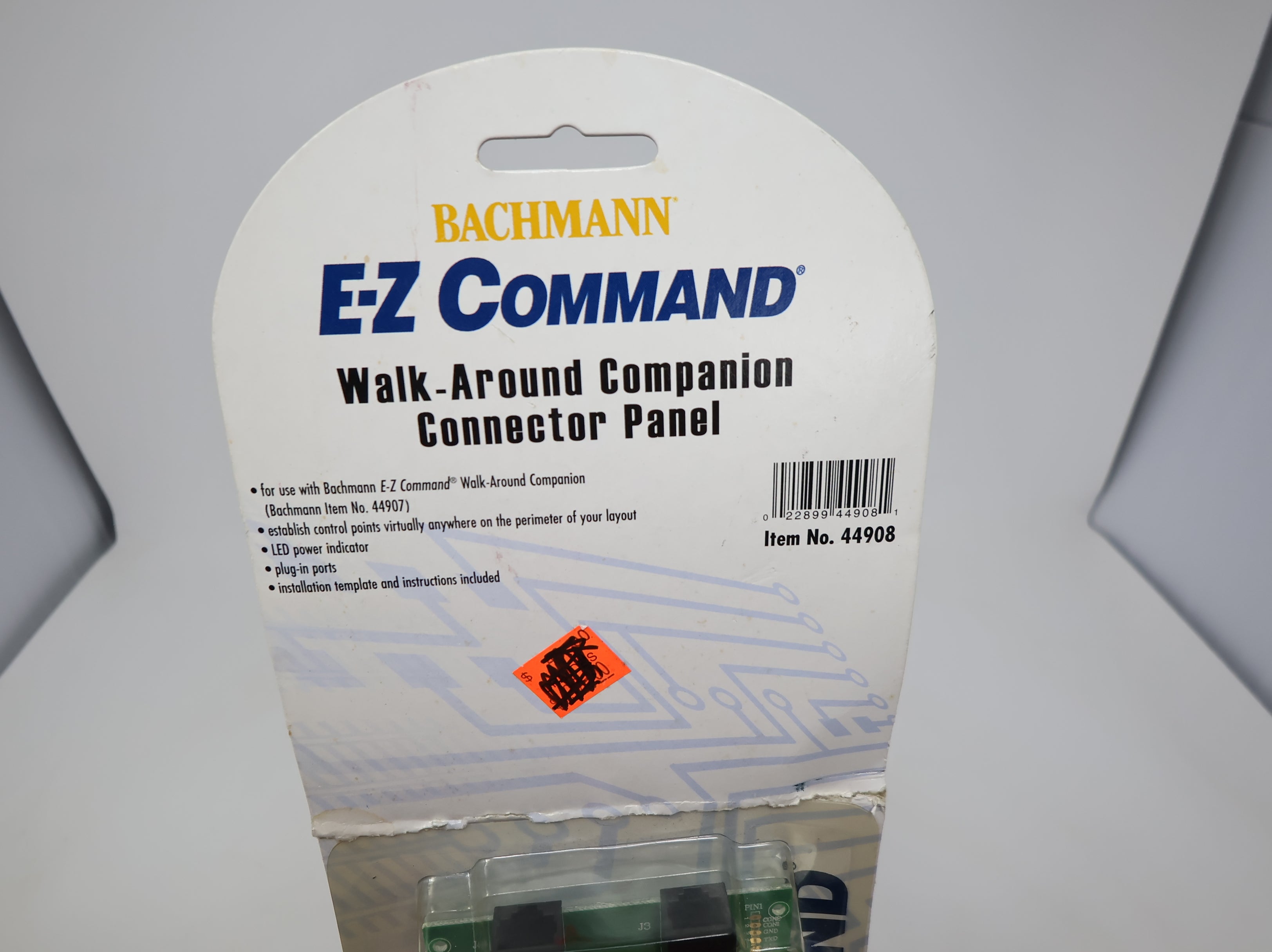 USED Bachmann 44908 HO Scale E-Z Command Walk-Around Companion Connector Panel