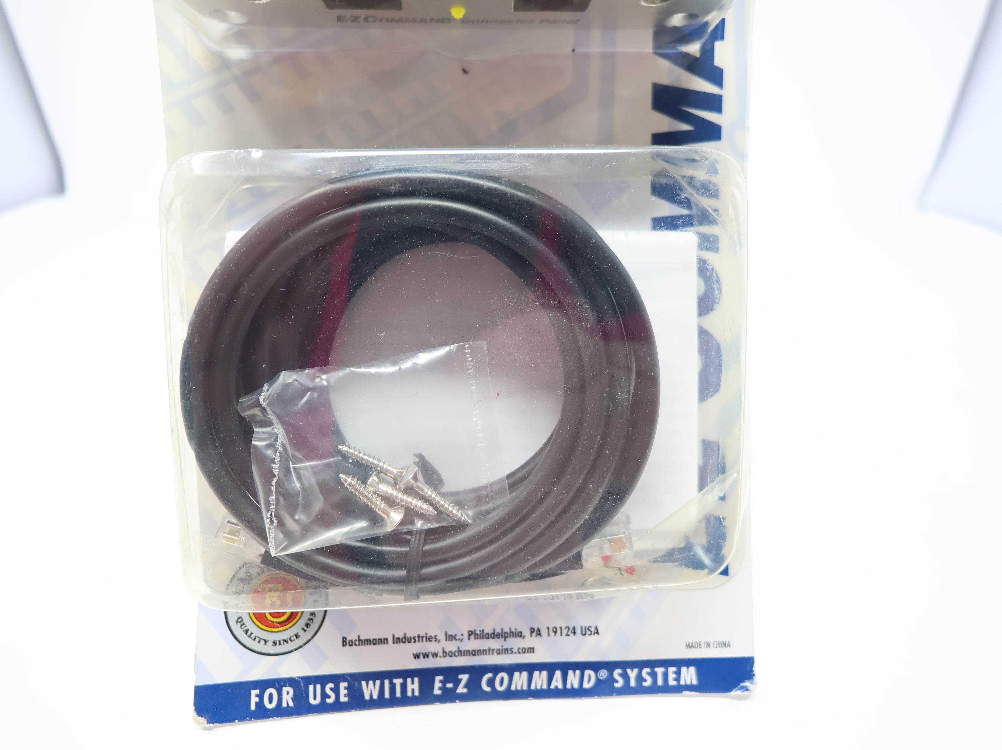 USED Bachmann 44908 HO Scale E-Z Command Walk-Around Companion Connector Panel