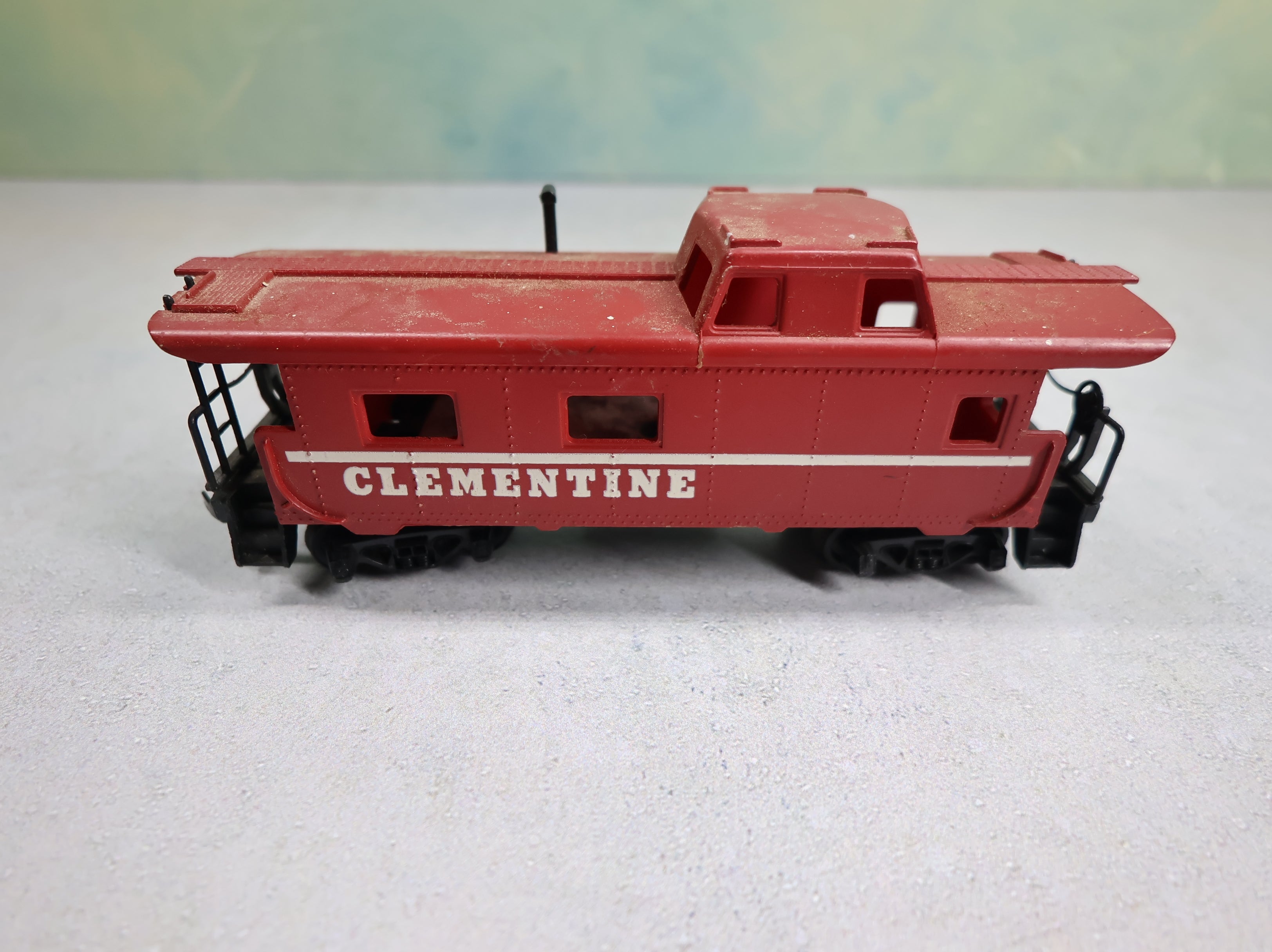 USED Tyco HO Scale Caboose Clementine