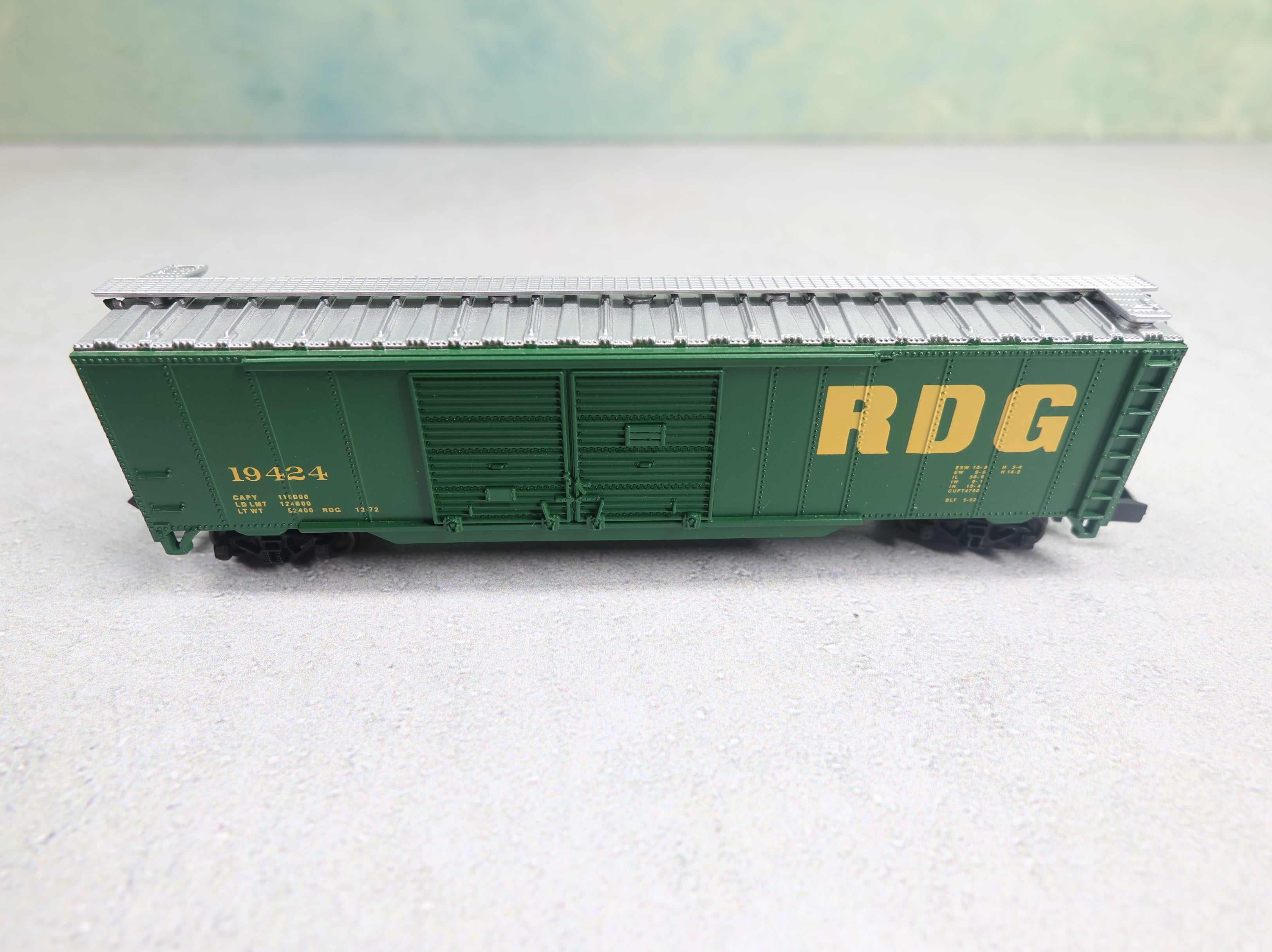 USED Atlas 36061 N Scale 50' DD Box Car Reading RDG #19424