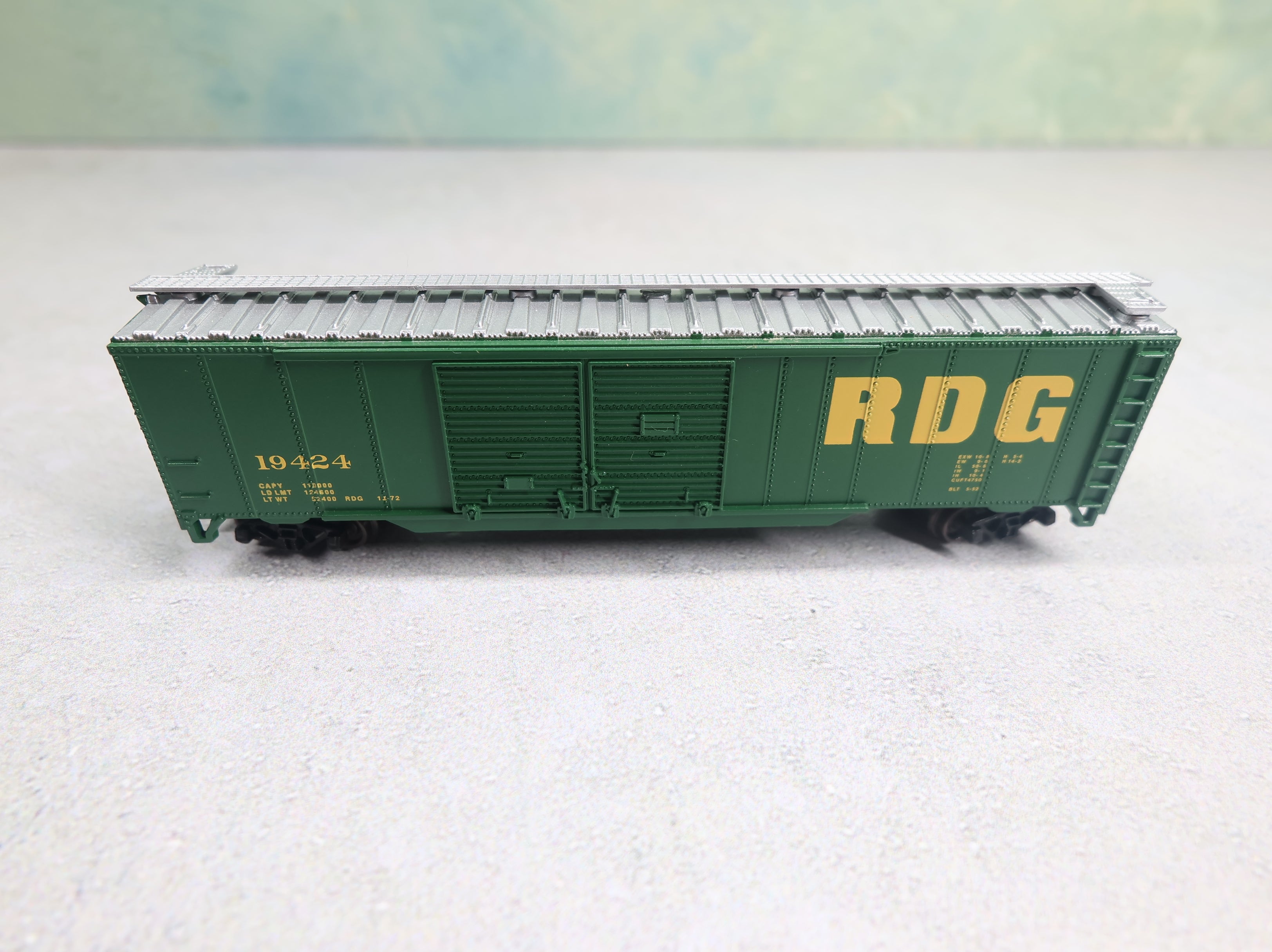 USED Atlas 36061 N Scale 50' DD Box Car Reading RDG #19424