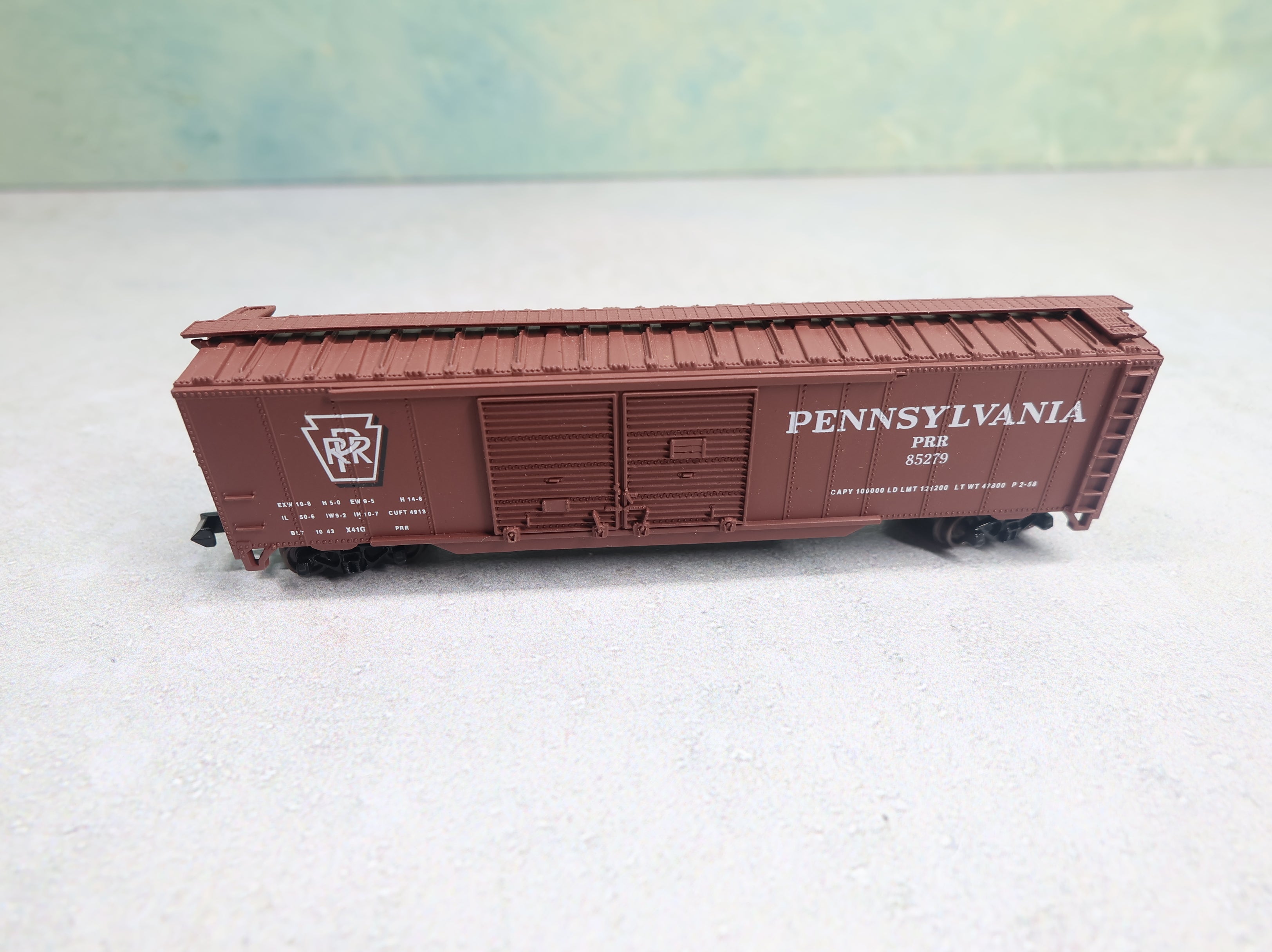 USED Atlas 36051 N Scale 50' DD Box Car Pennsylvania PRR #85279