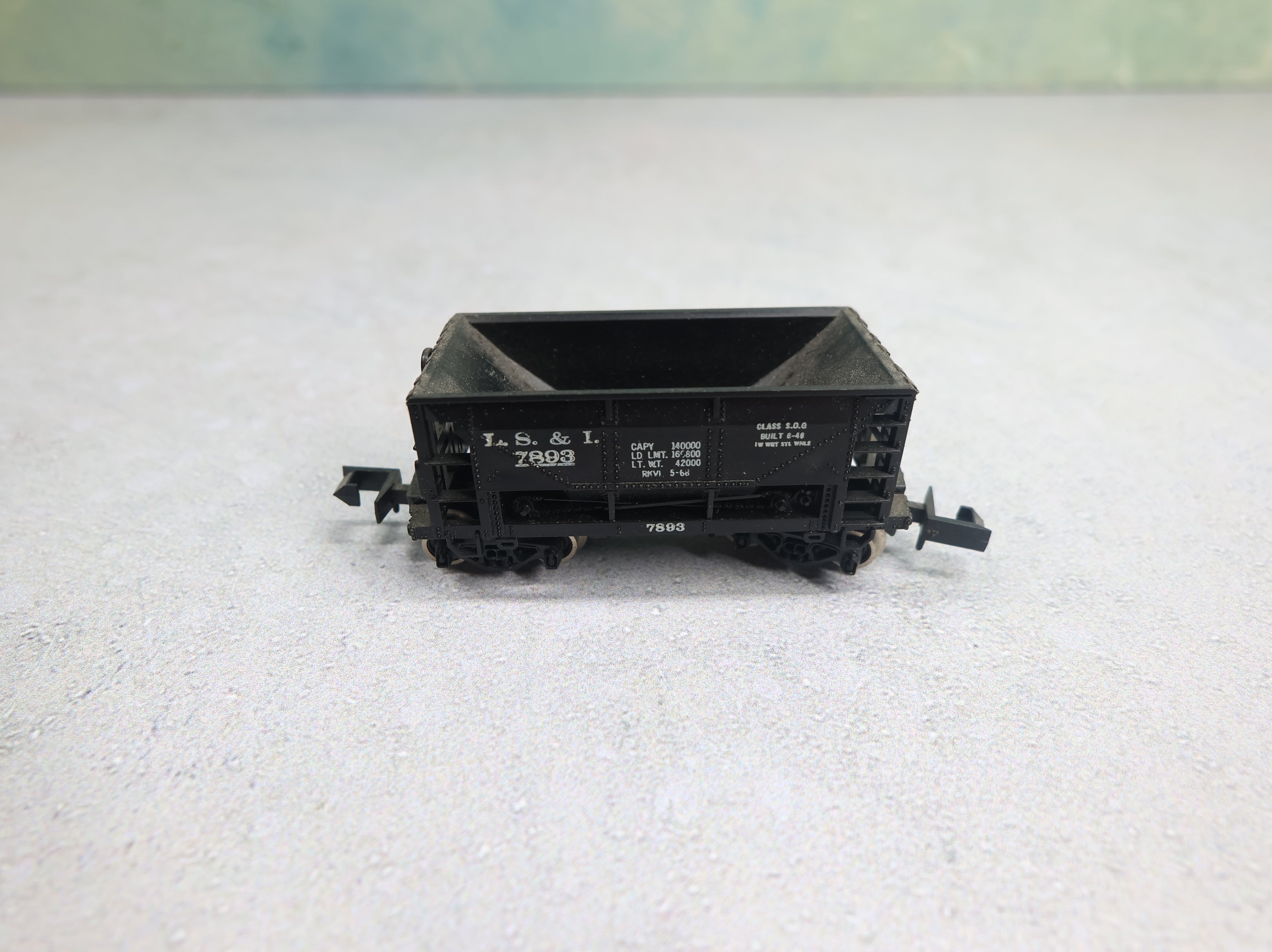 USED Atlas N Scale Ore Car Lake Superior & Ishpeming LS&I #7893