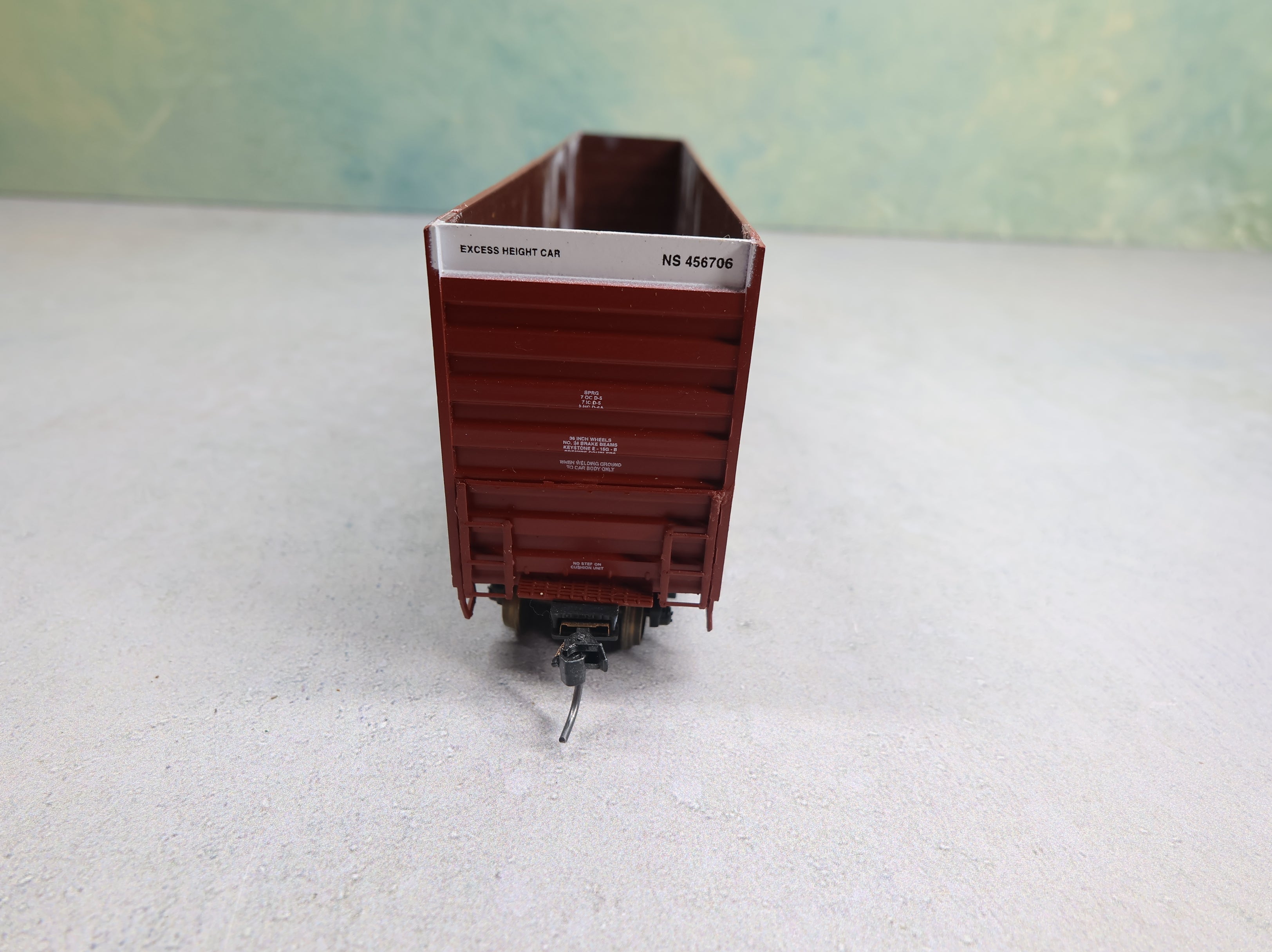 USED Branchline HO Scale 50' Hi-Cube Box Car Norfolk Southern NS #456706