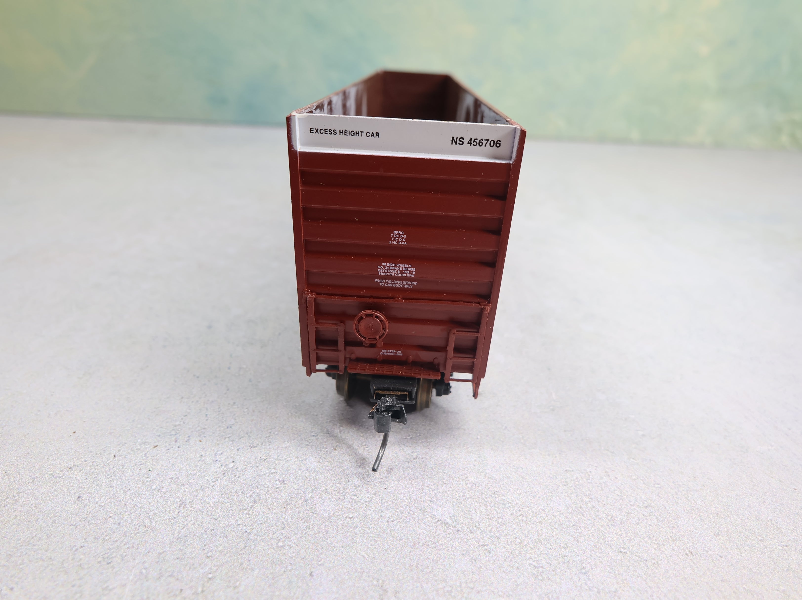 USED Branchline HO Scale 50' Hi-Cube Box Car Norfolk Southern NS #456706