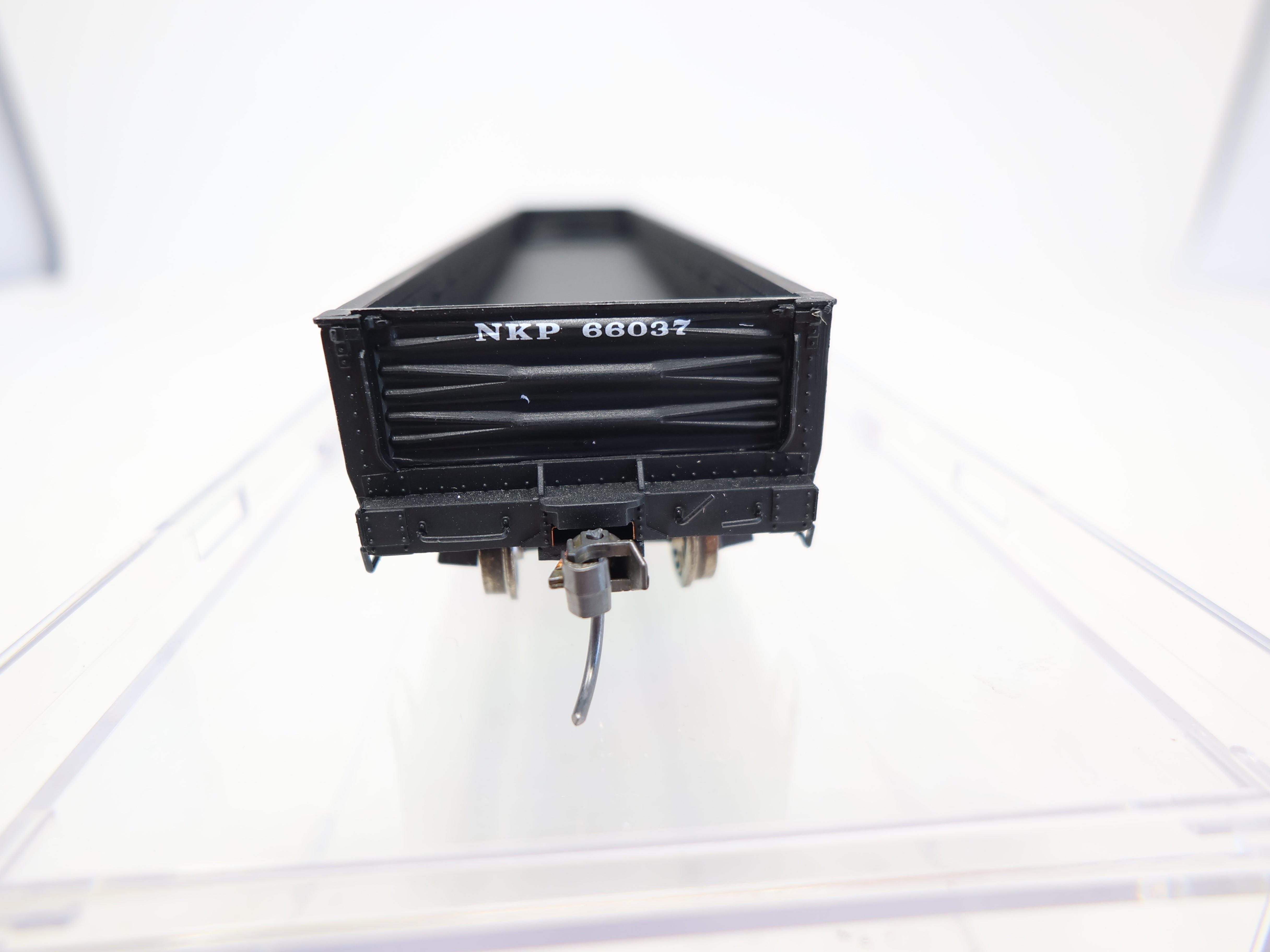 USED Life-Like HO Scale, 52' Drop End Mill Gondola, Nickel Plate Road NKP #66037