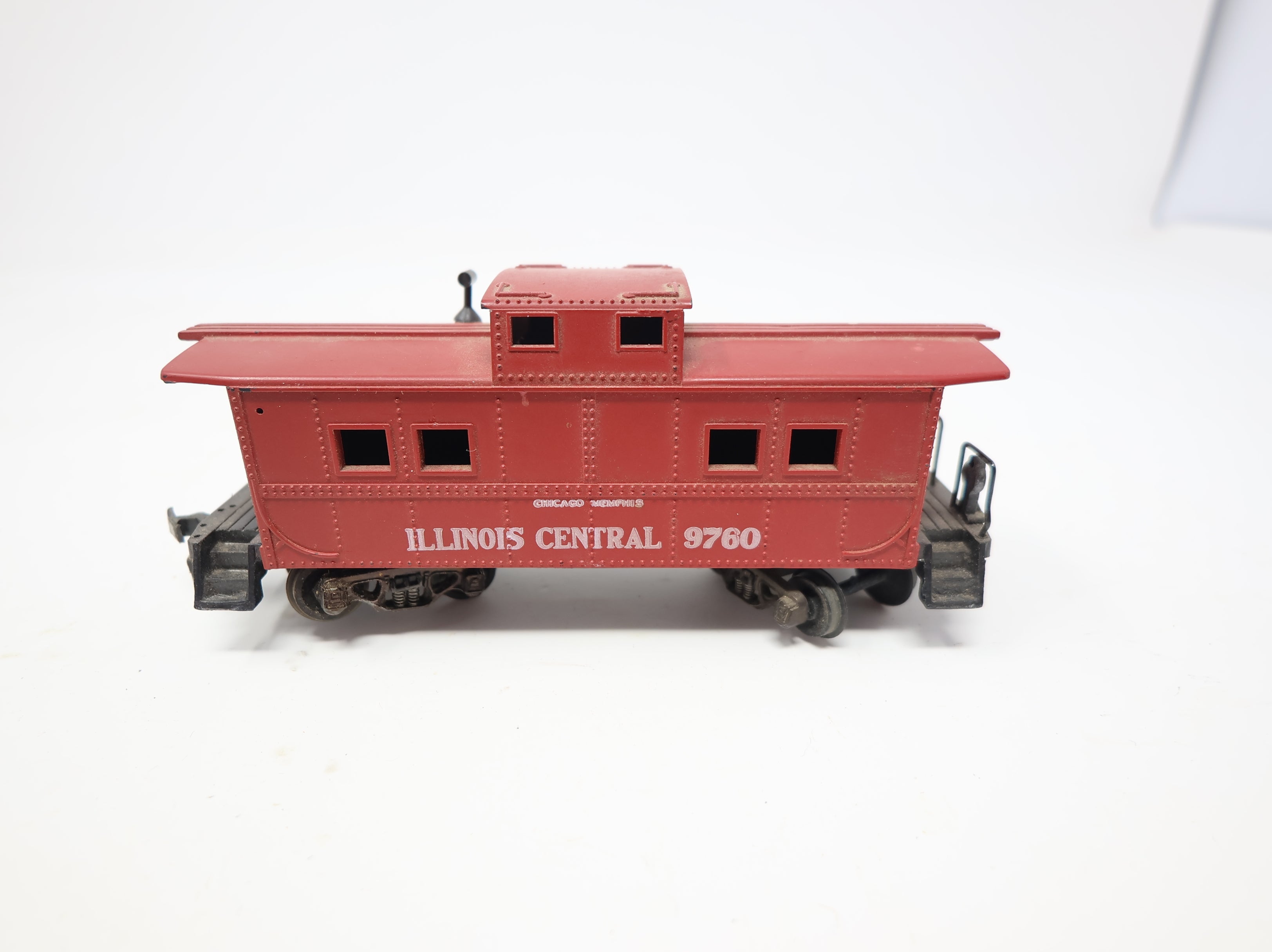 USED HO Scale Caboose Illinois Central #9760
