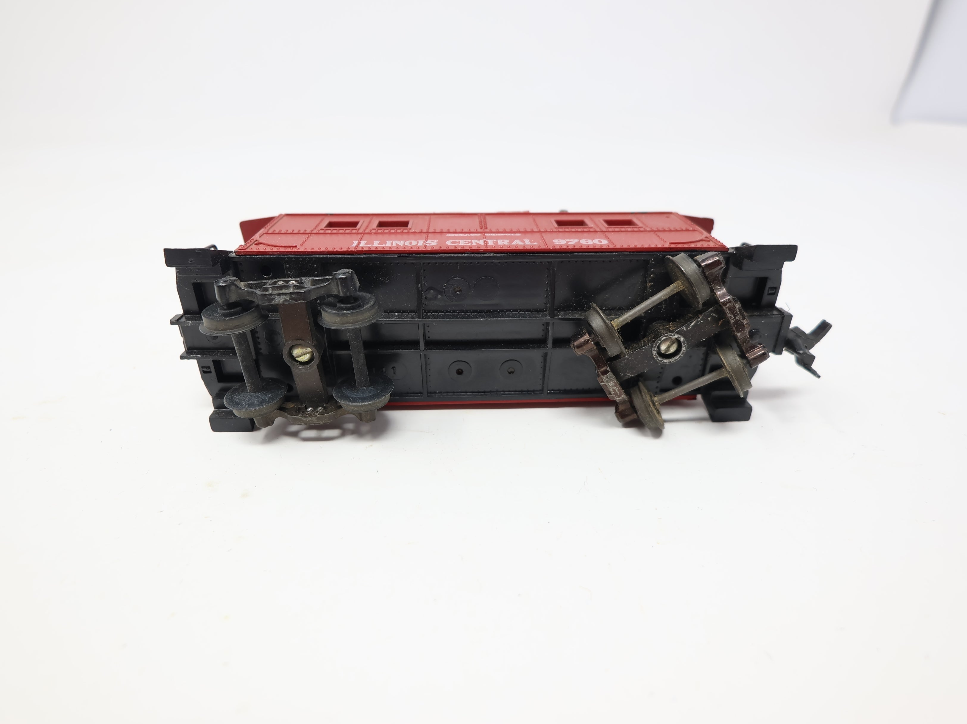 USED HO Scale Caboose Illinois Central #9760