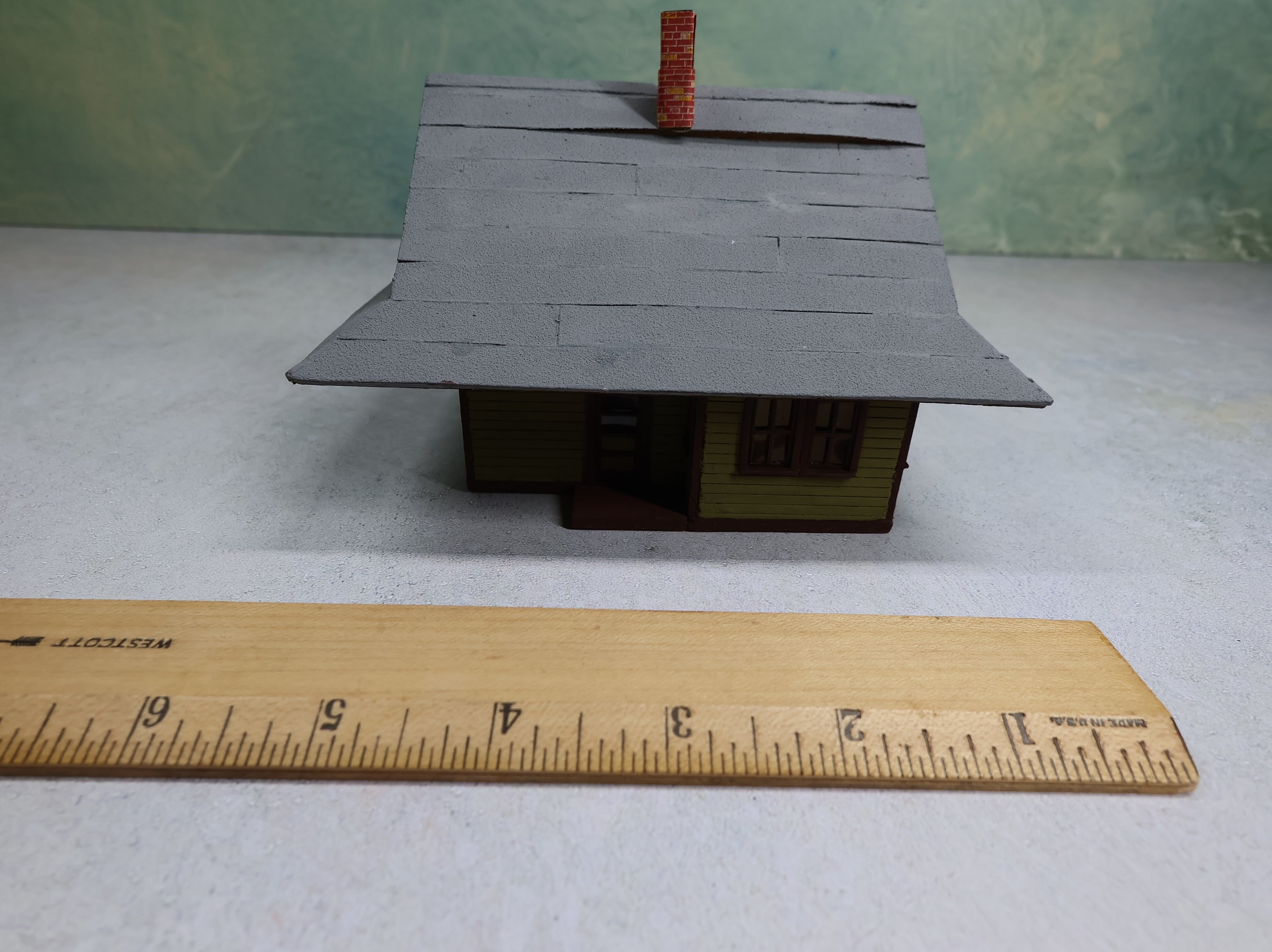 USED HO Scale Scratch Built Railway Express Agency Station House
