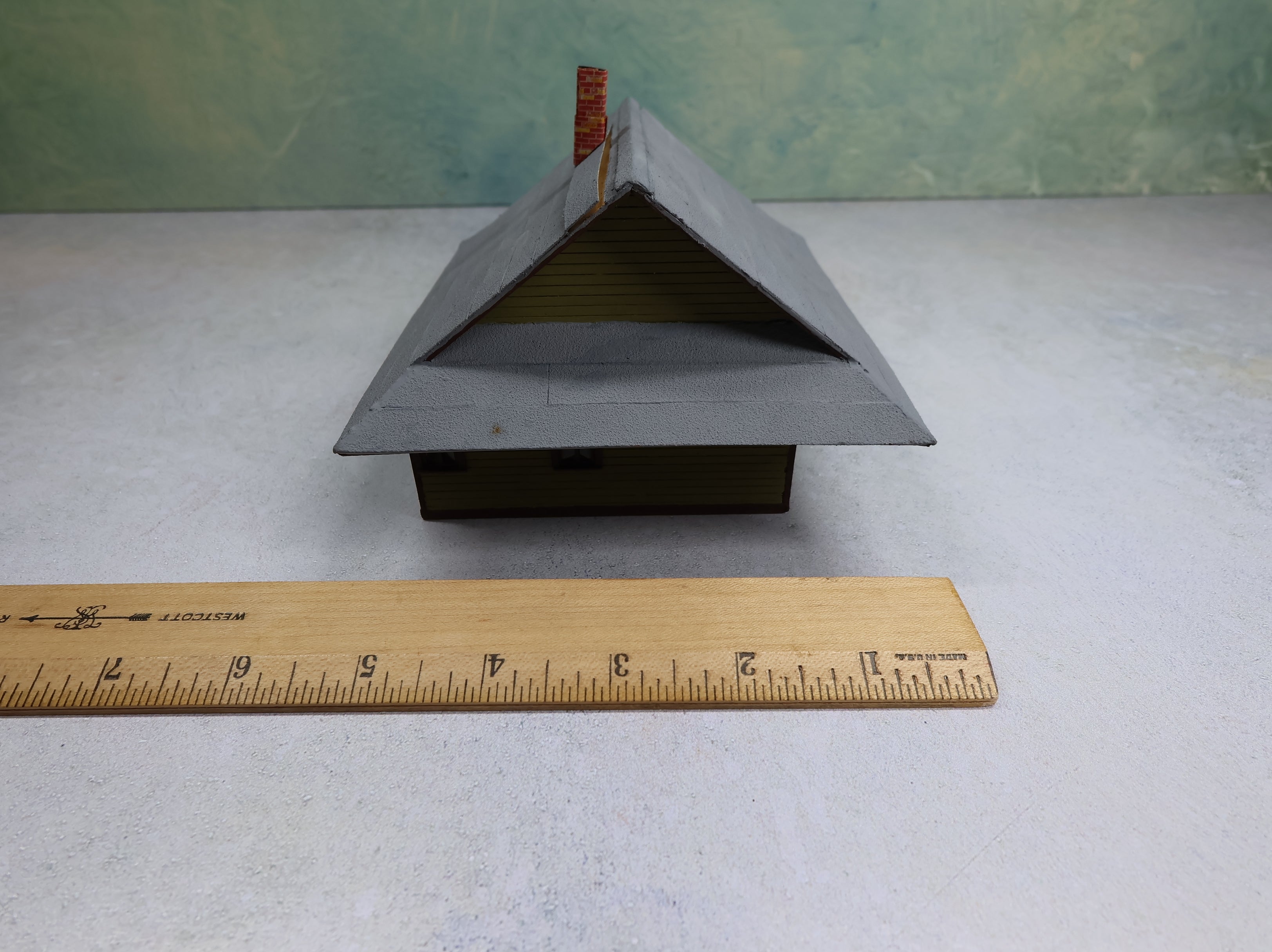 USED HO Scale Scratch Built Railway Express Agency Station House