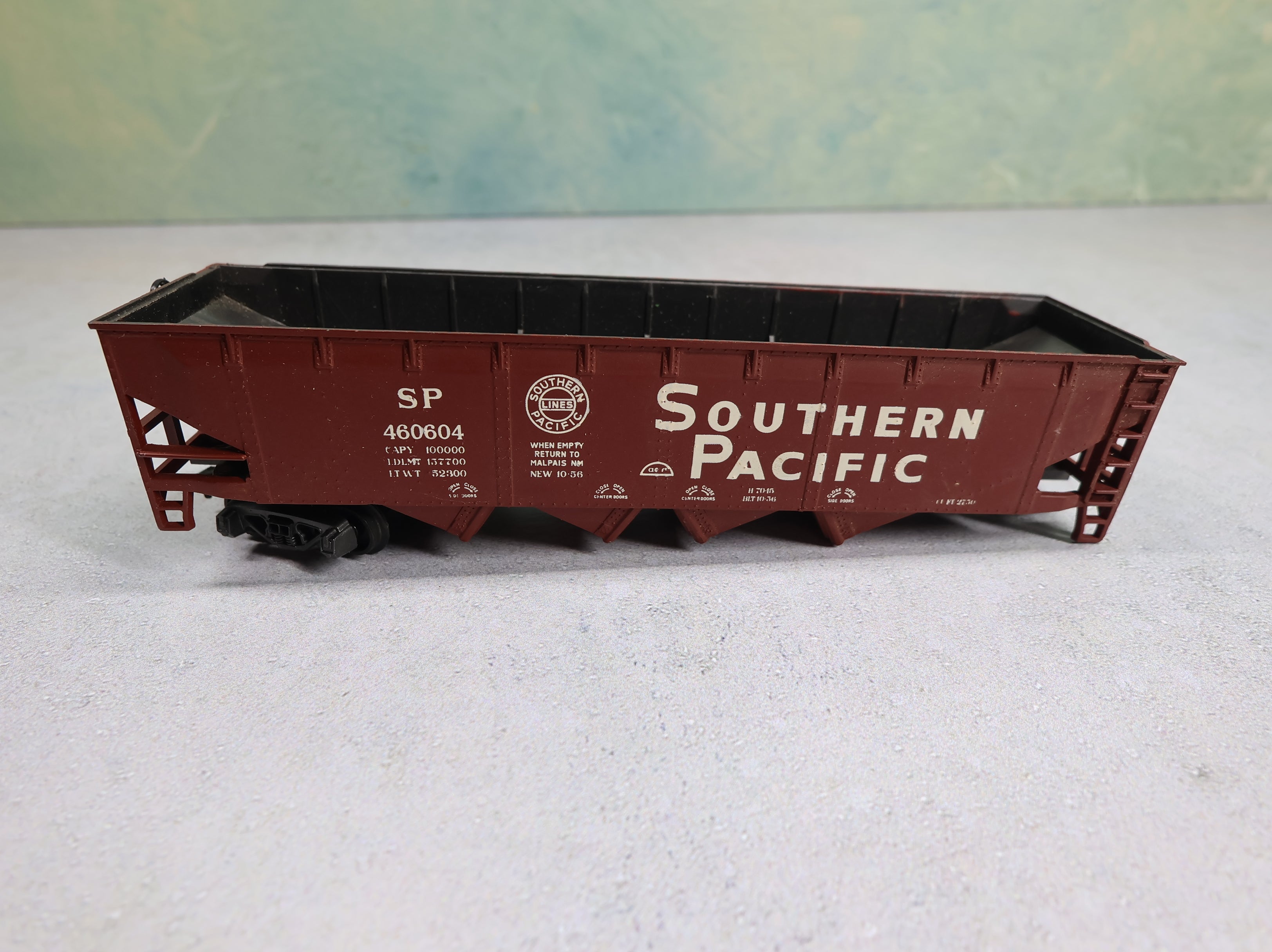 USED Rivarossi HO Scale Quad Hopper Southern Pacific SP #460604 Missing Parts