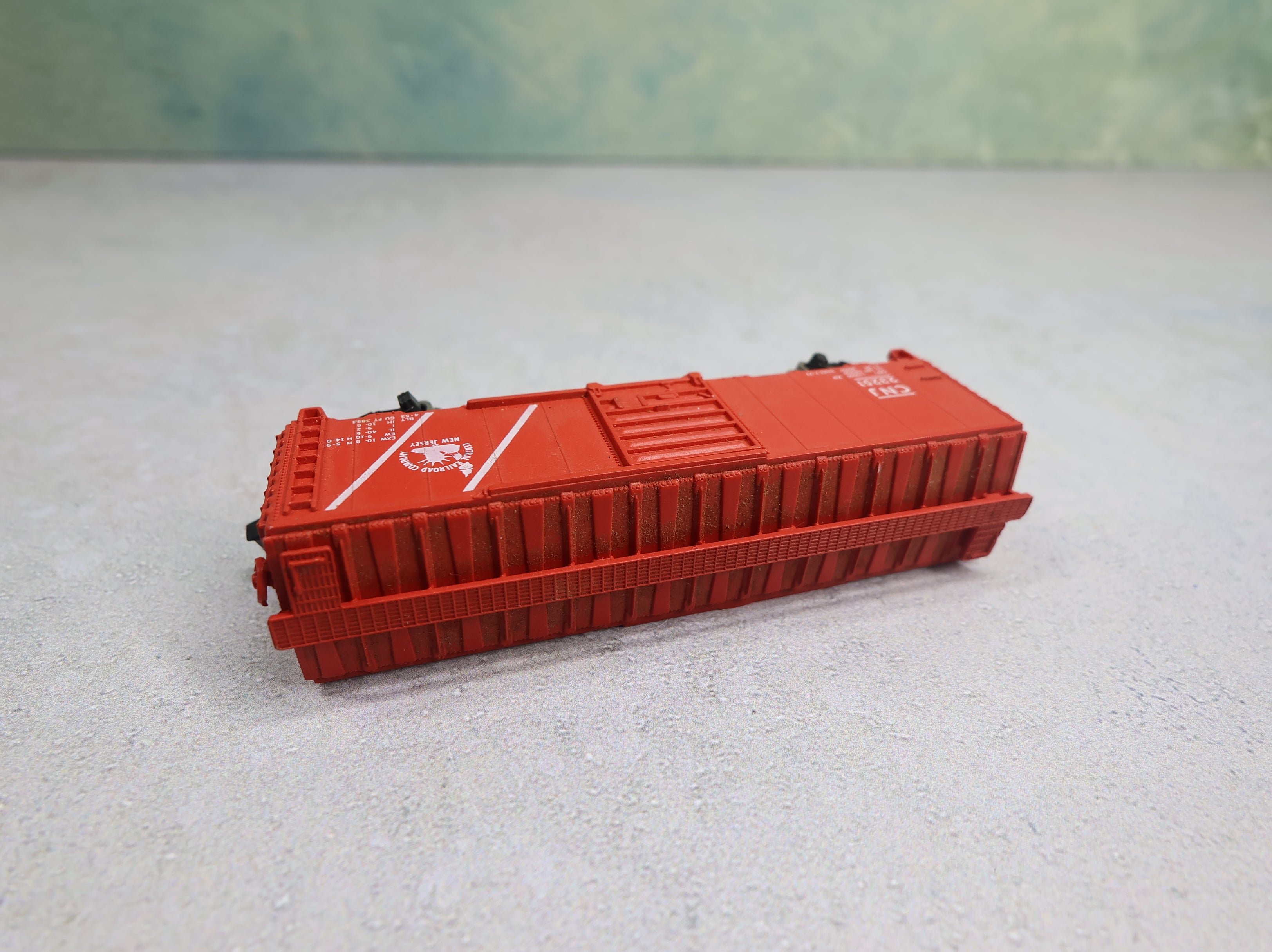 USED Atlas N Scale 40' Box Car Jersey Central CNJ #23251