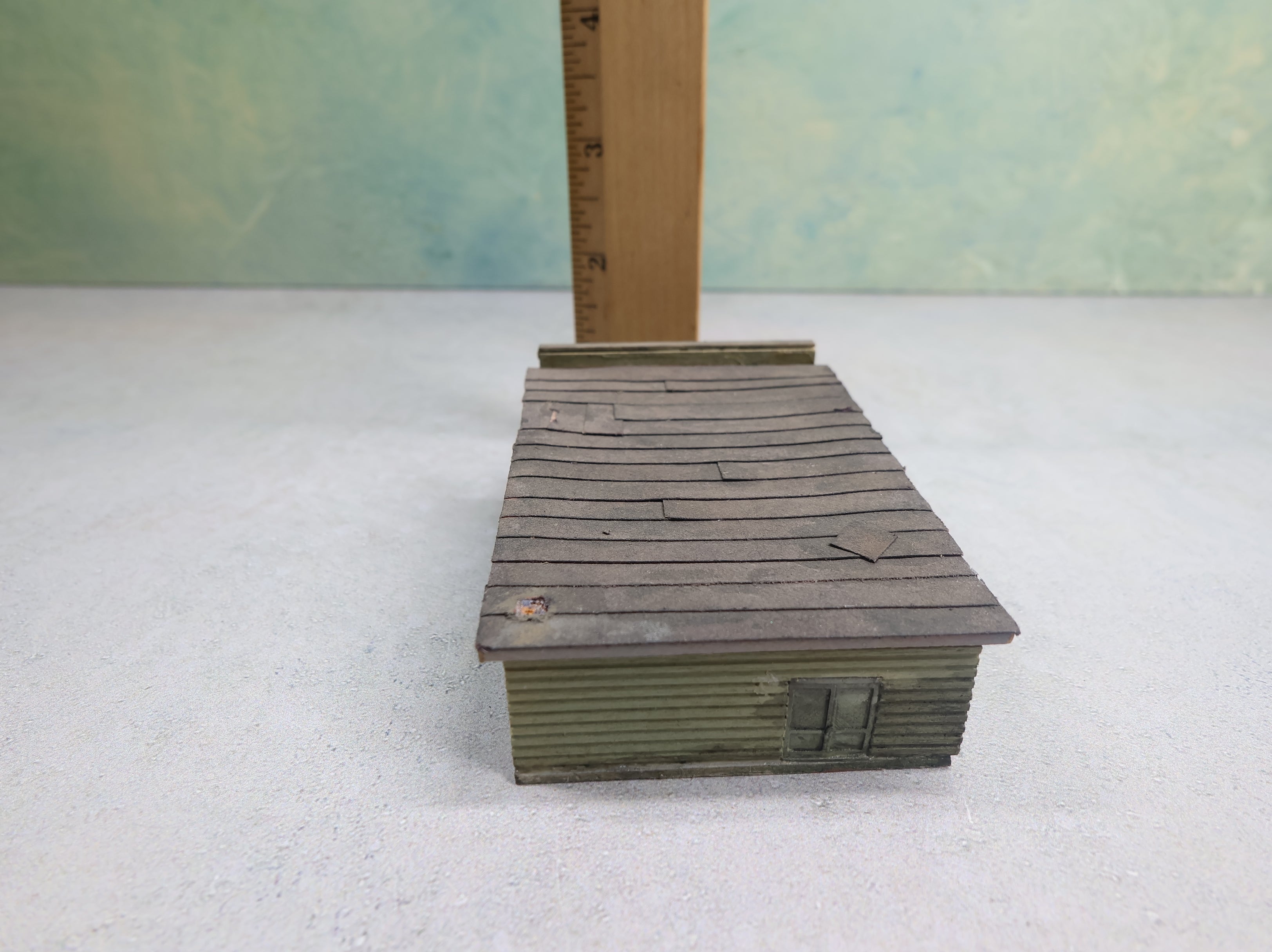 USED N Scale Weathered StoreFront Scratch Built