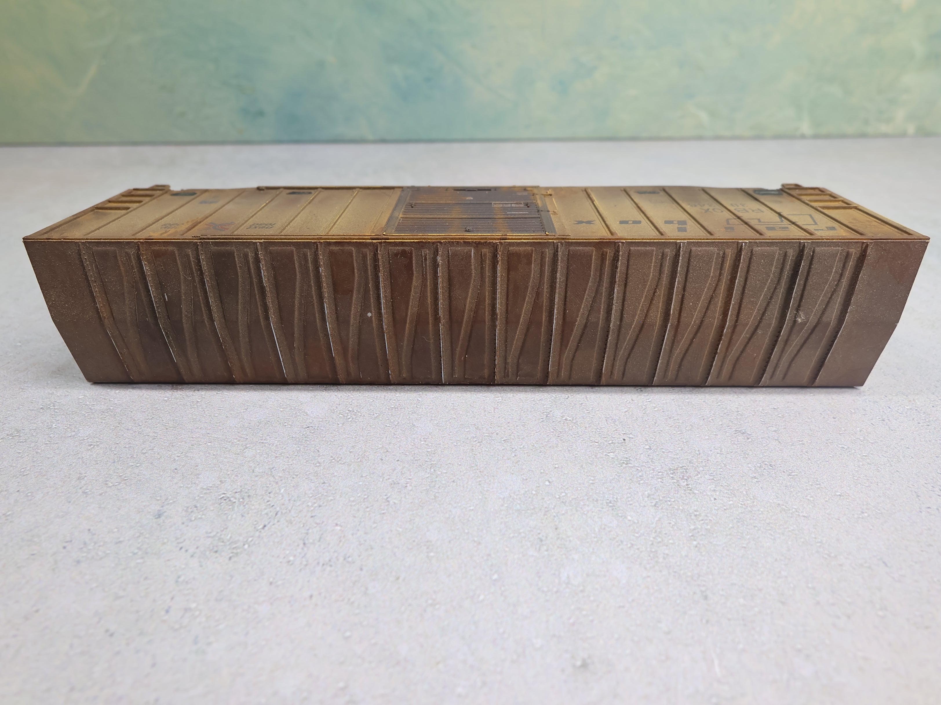 USED Atlas HO Scale 50' Box Car Railbox RBOX #30346 Weathered