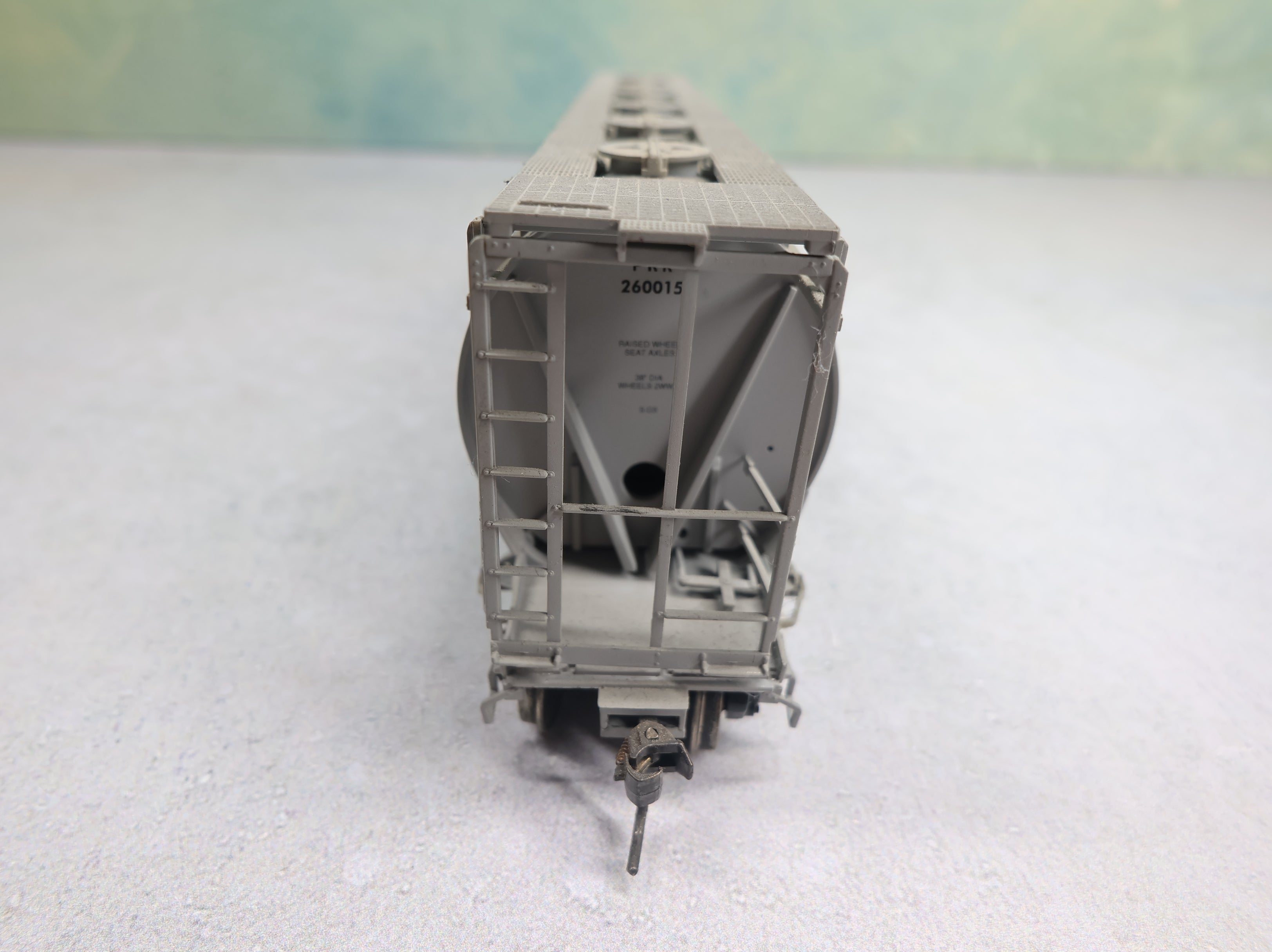USED Atlas HO Scale ACF 3 Bay Cylindrical Hopper Pennsylvania PRR #260015