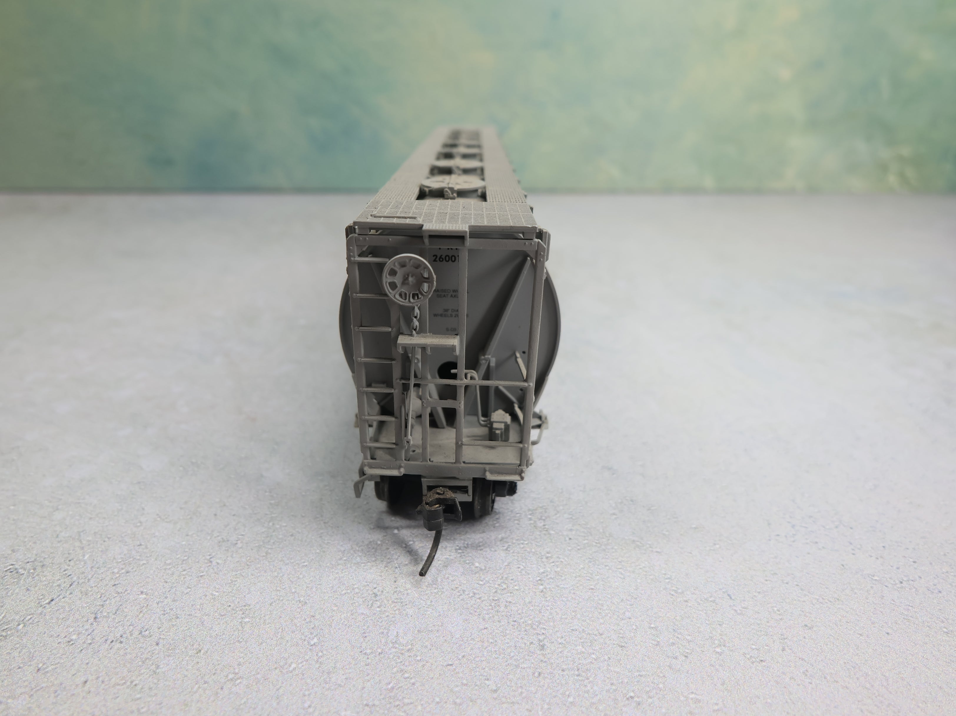 USED Atlas HO Scale ACF 3 Bay Cylindrical Hopper Pennsylvania PRR #260015