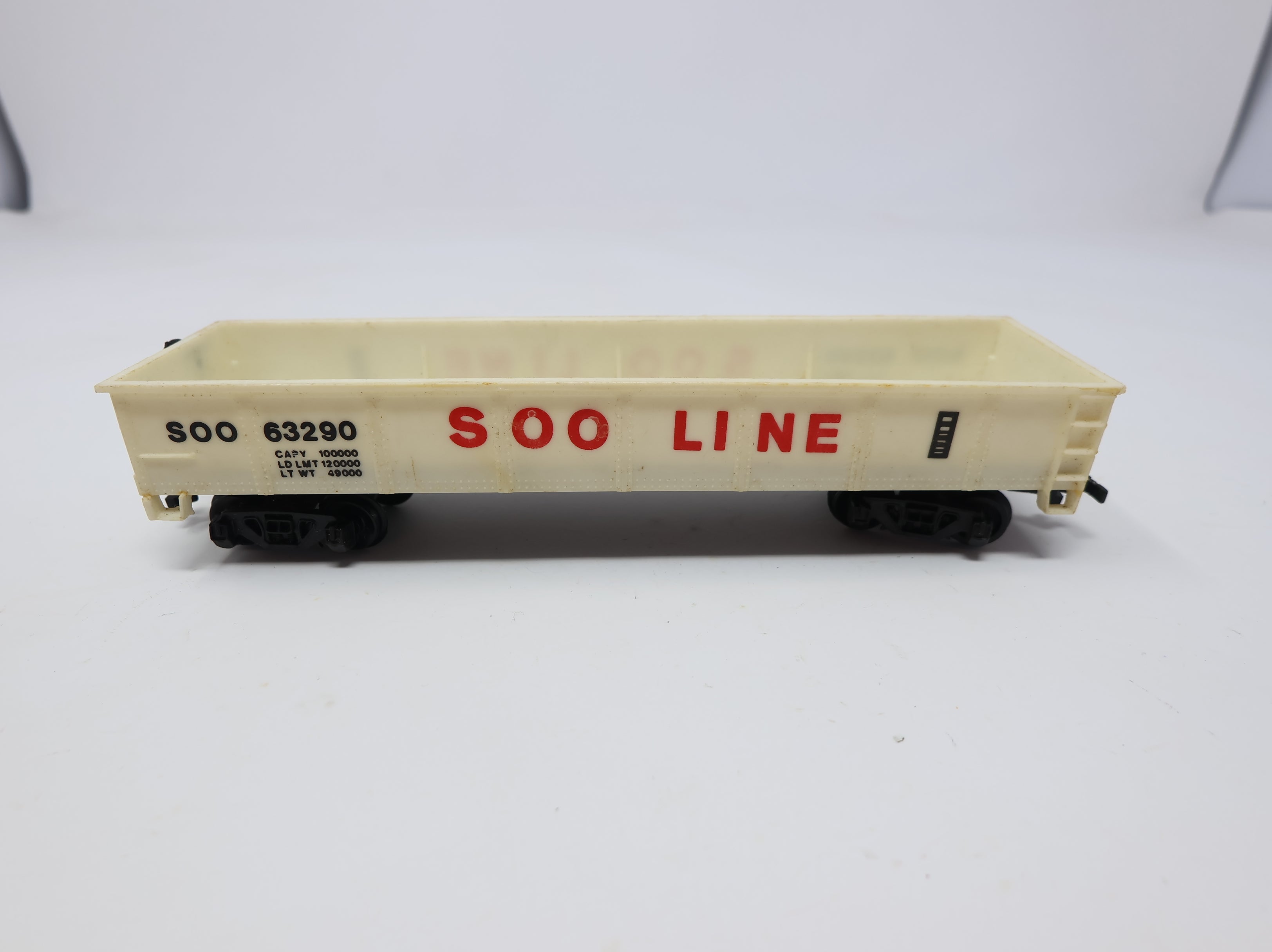 USED Bachmann HO Scale Gondola Soo Line SOO #63290