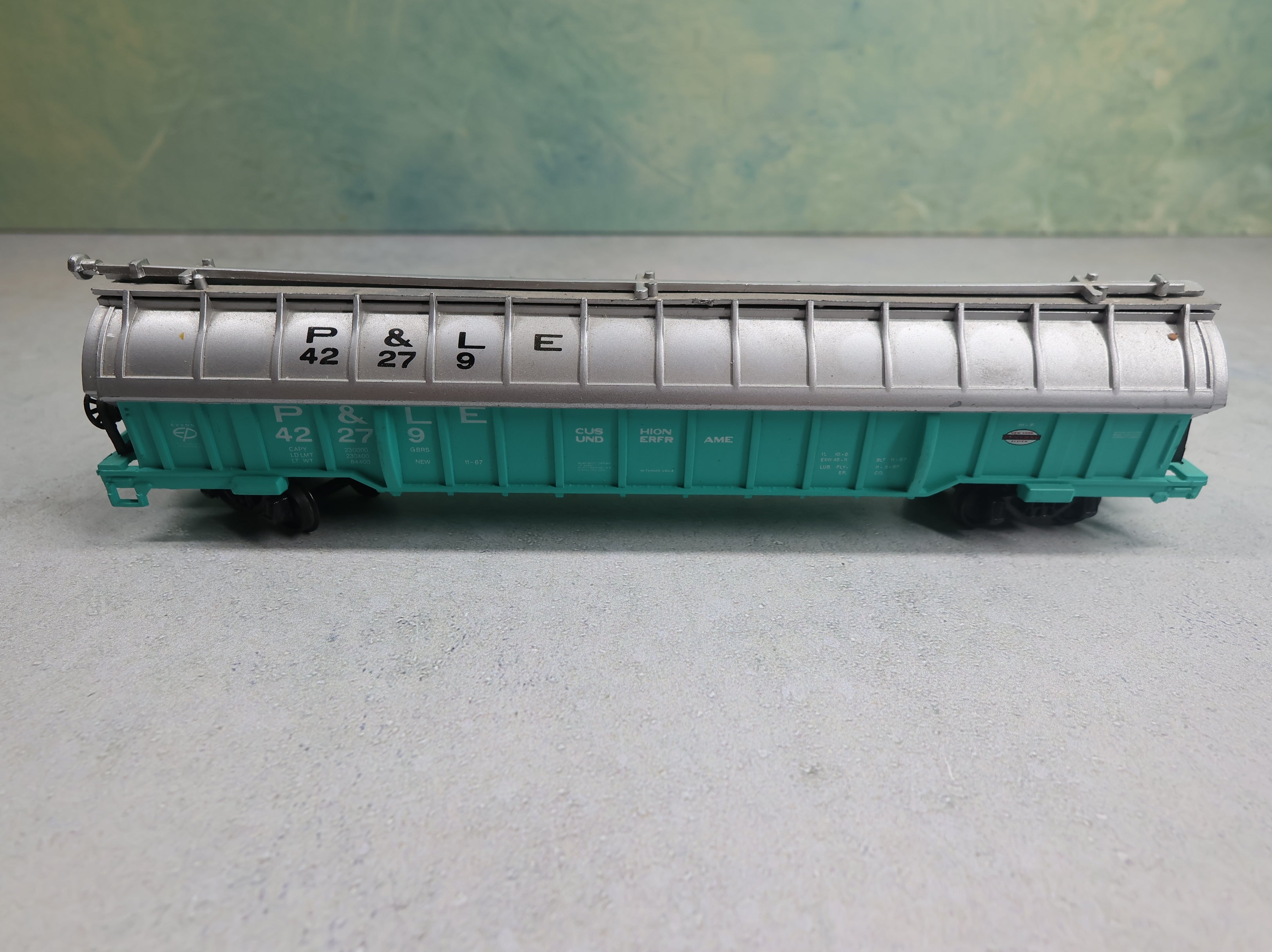 USED Bachmann HO Scale Coil Car Pittsburgh and Lake Erie P&LE #42279