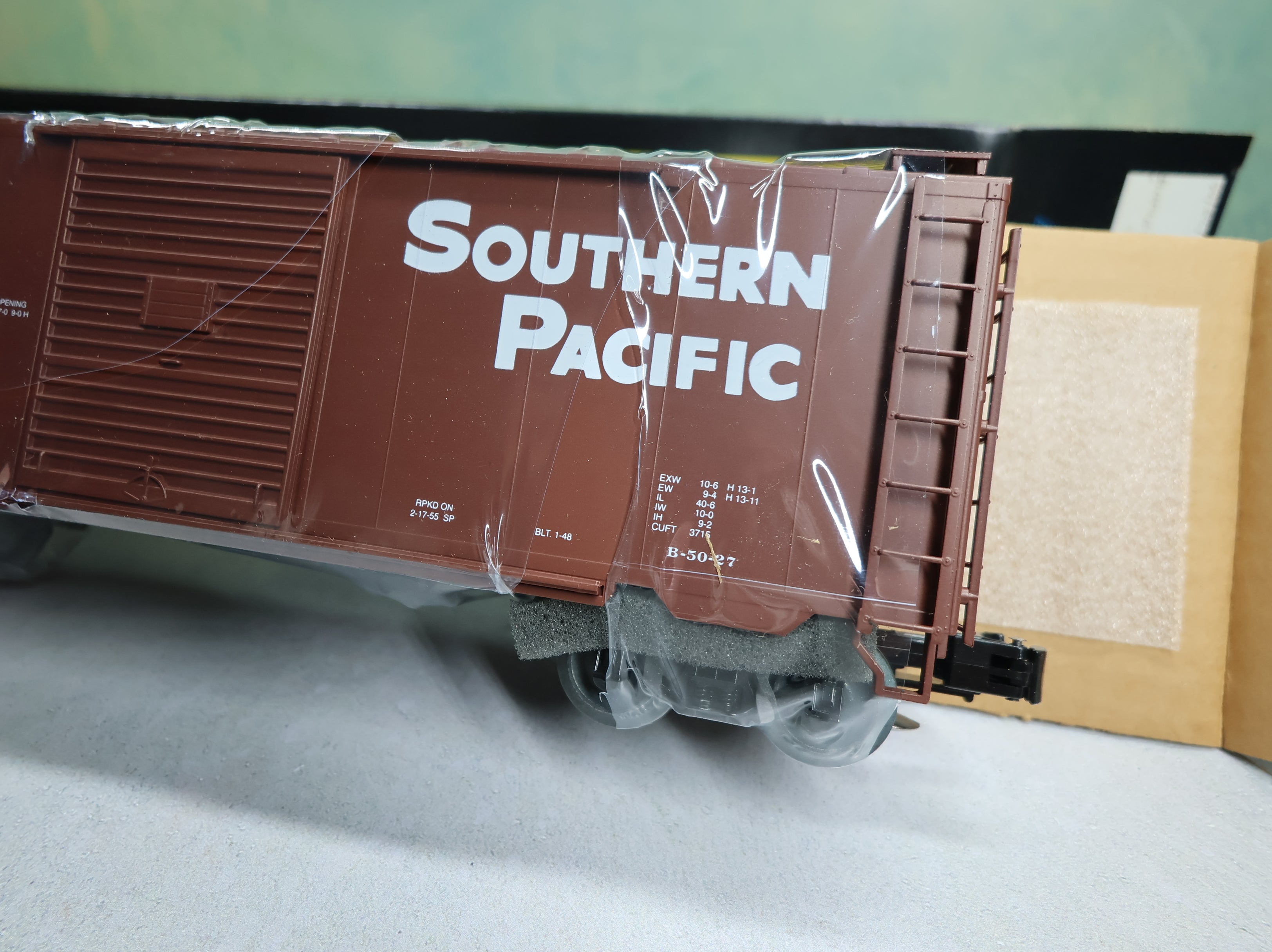 USED Weaver O 40' PS-1 Box Car Southern Pacific SP #127430 Sealed