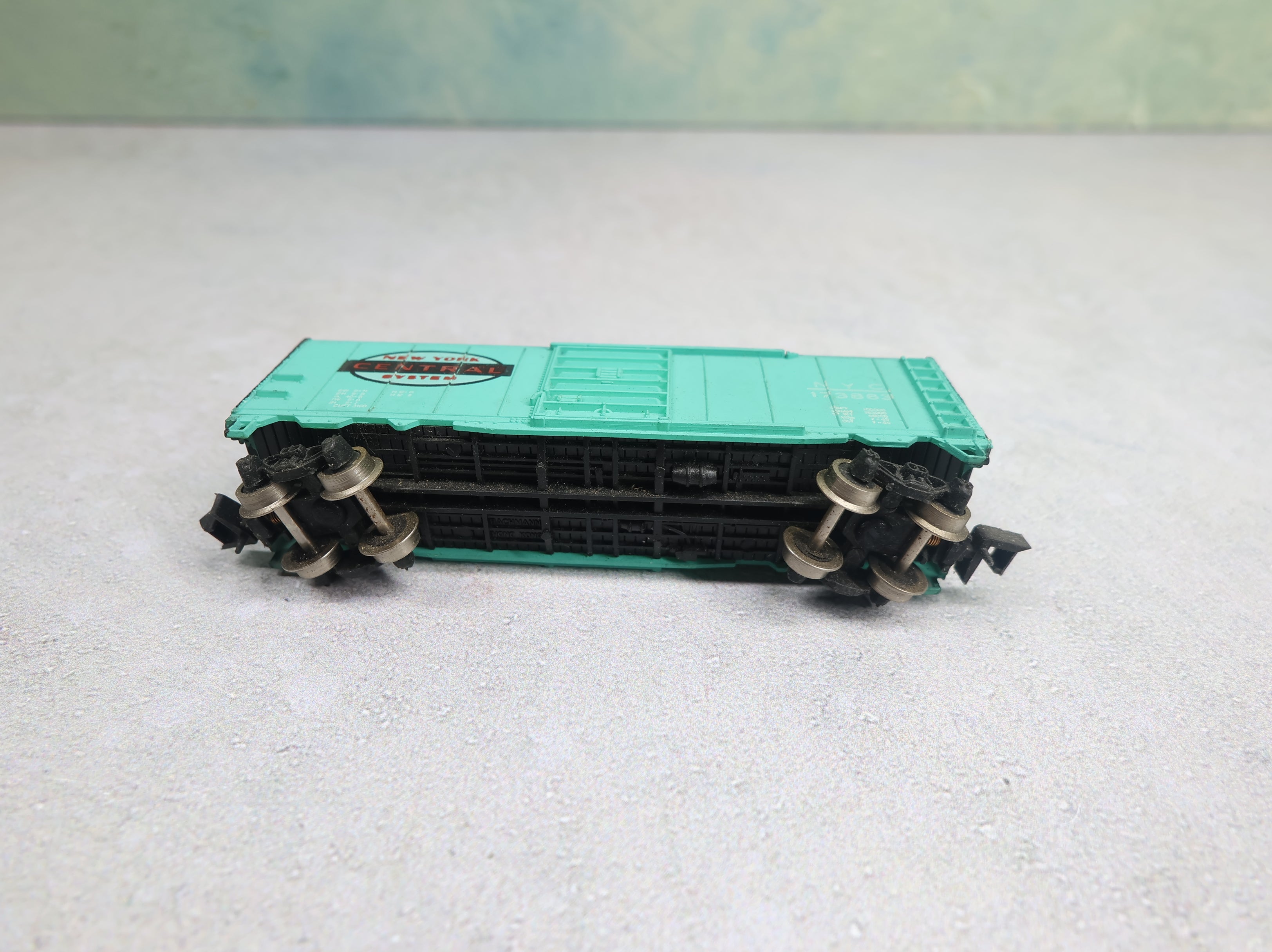 USED Bachmann N Scale 40' Box Car New York Central NYC #173863