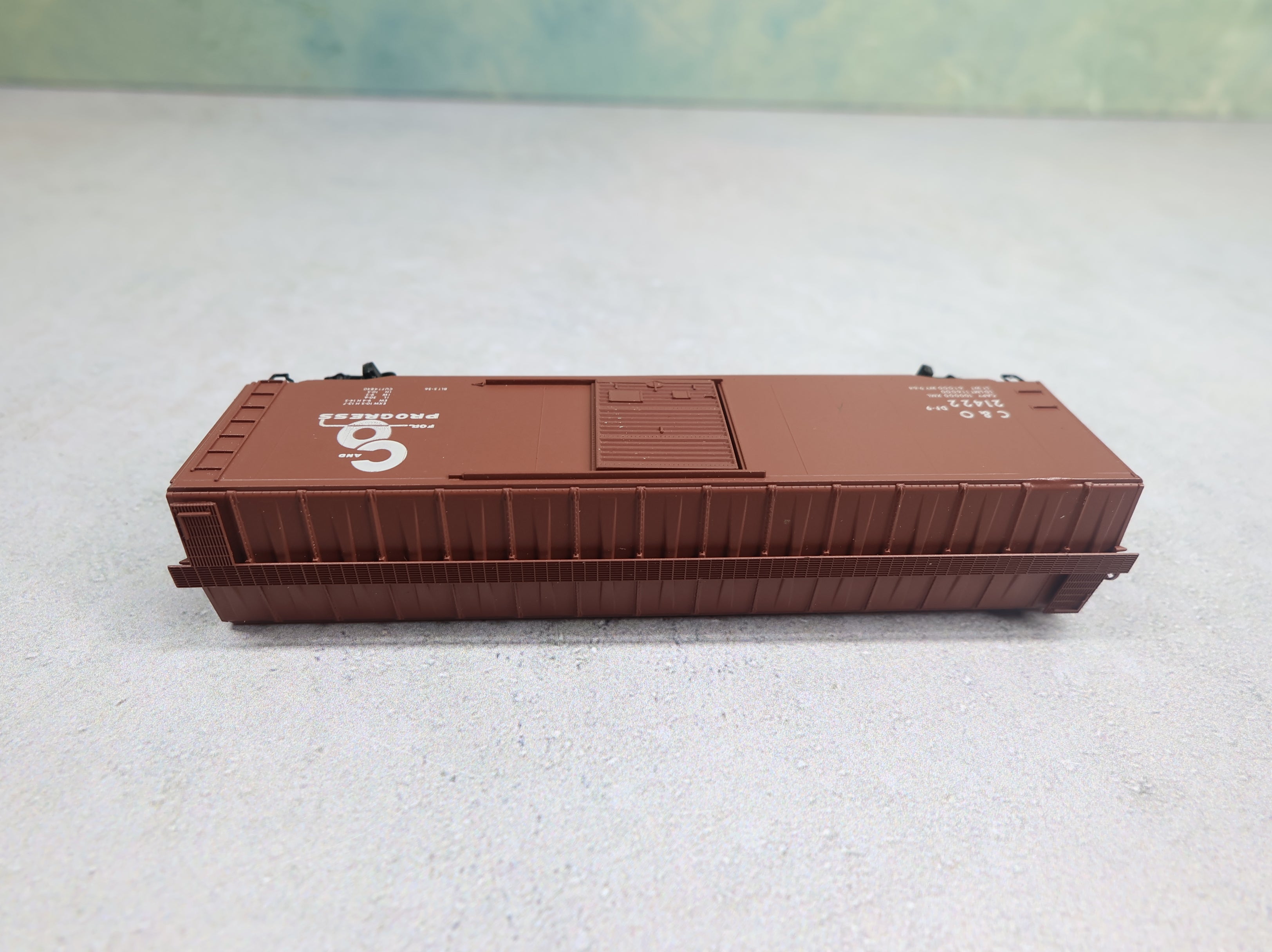 USED Kadee N Scale 50' Box Car Chesapeake and Ohio C&O #21422