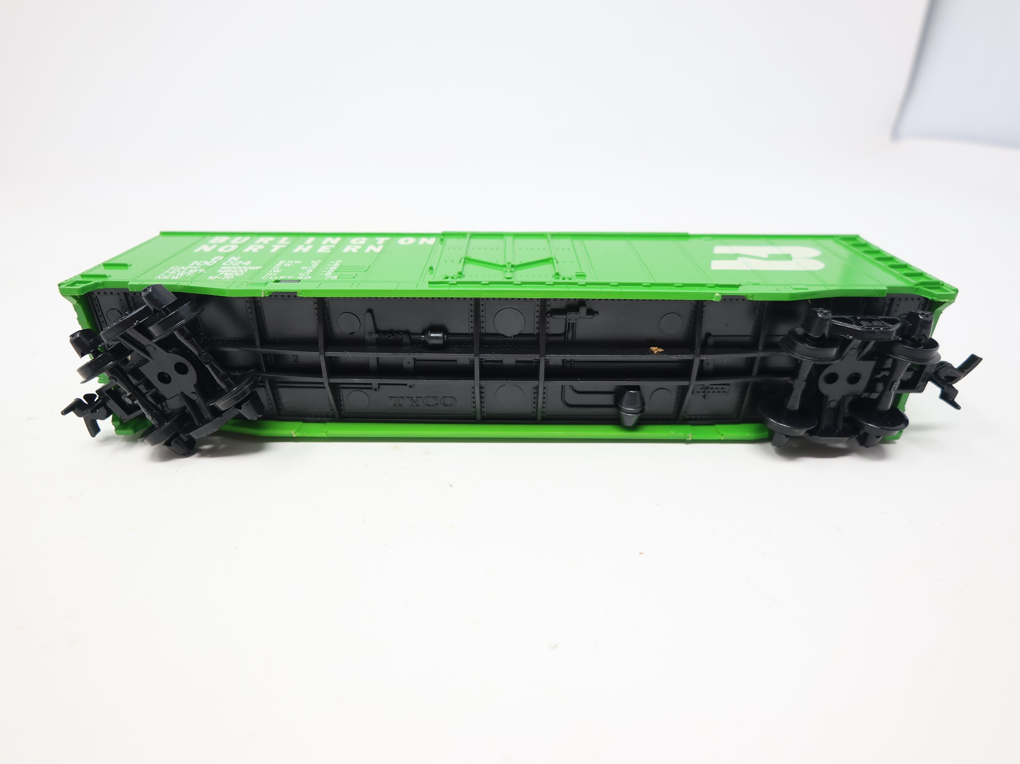 USED Tyco HO Scale 50' Box Car Burlington Northern BN #100024