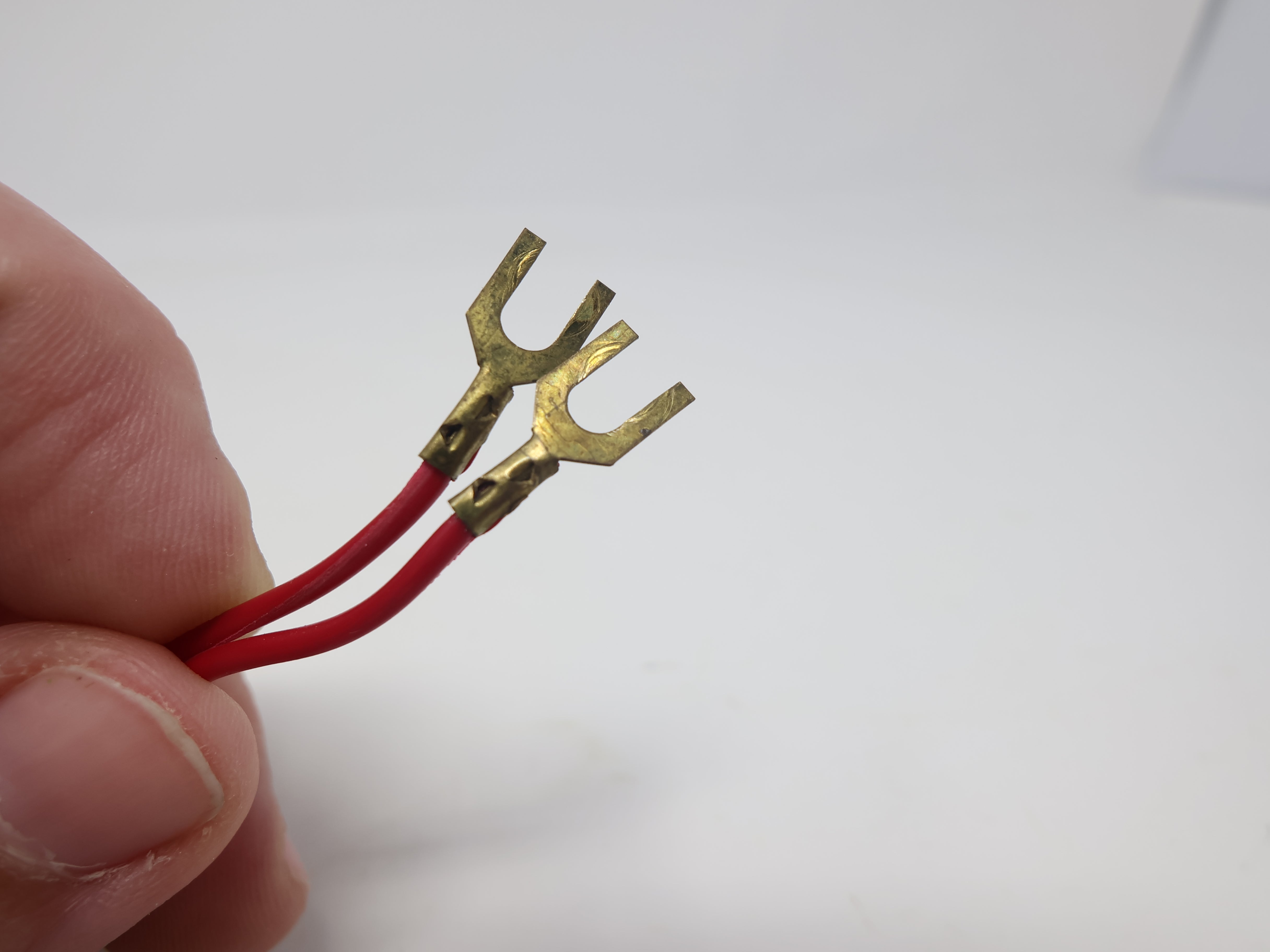 USED MULTI Scale, Red Power Wire, With Spade Connectors and bare ends