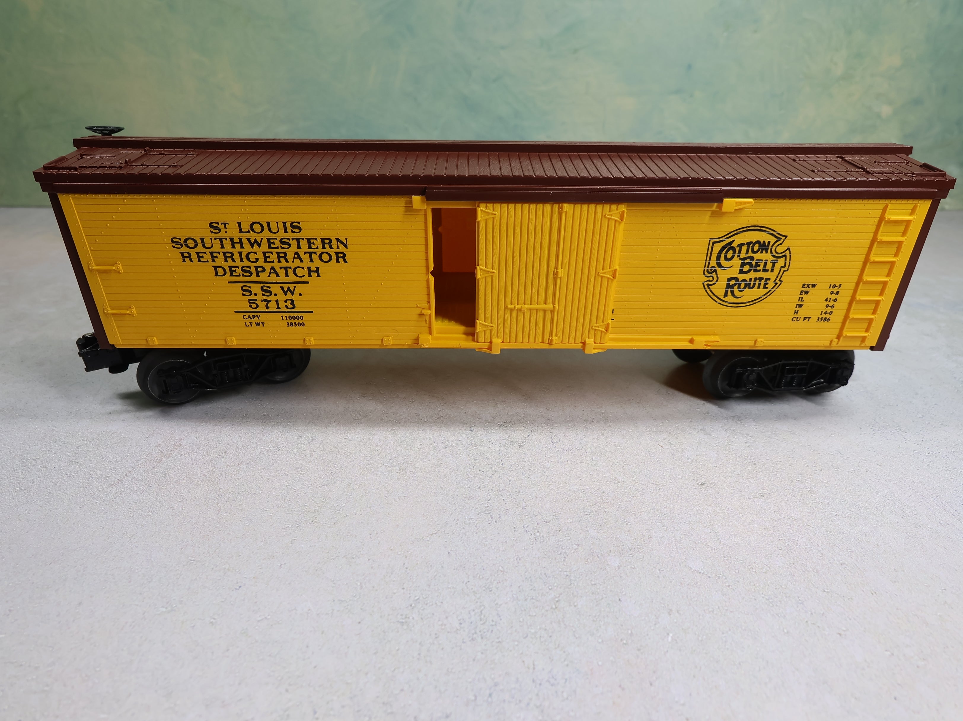 USED Lionel O Woodside Reefer Cotton Belt SSW #5713