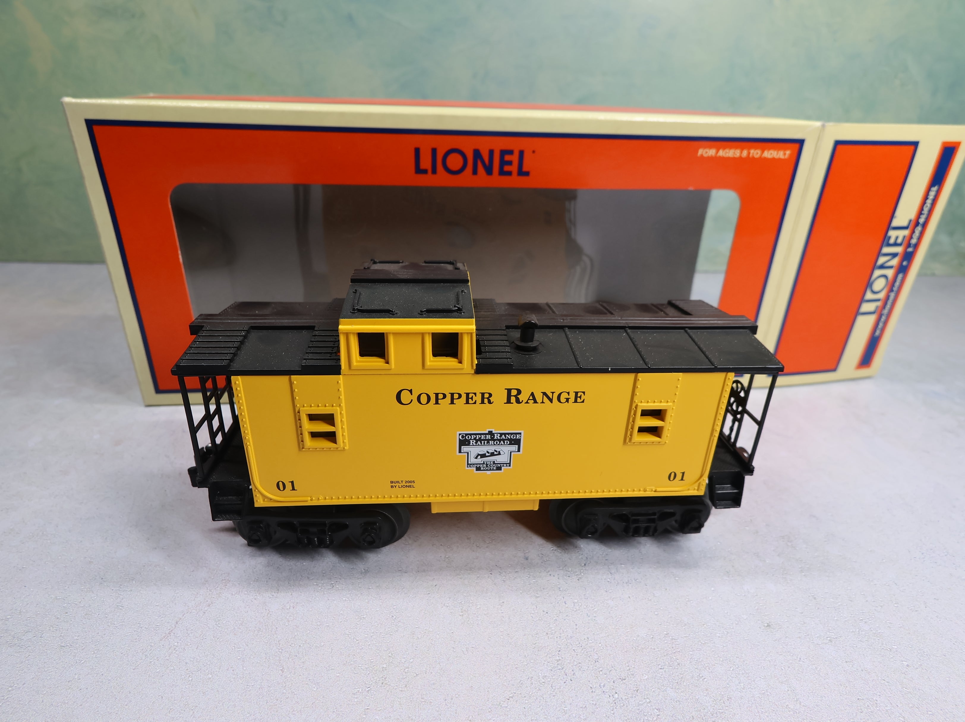 USED Lionel O Caboose Copper Range #01