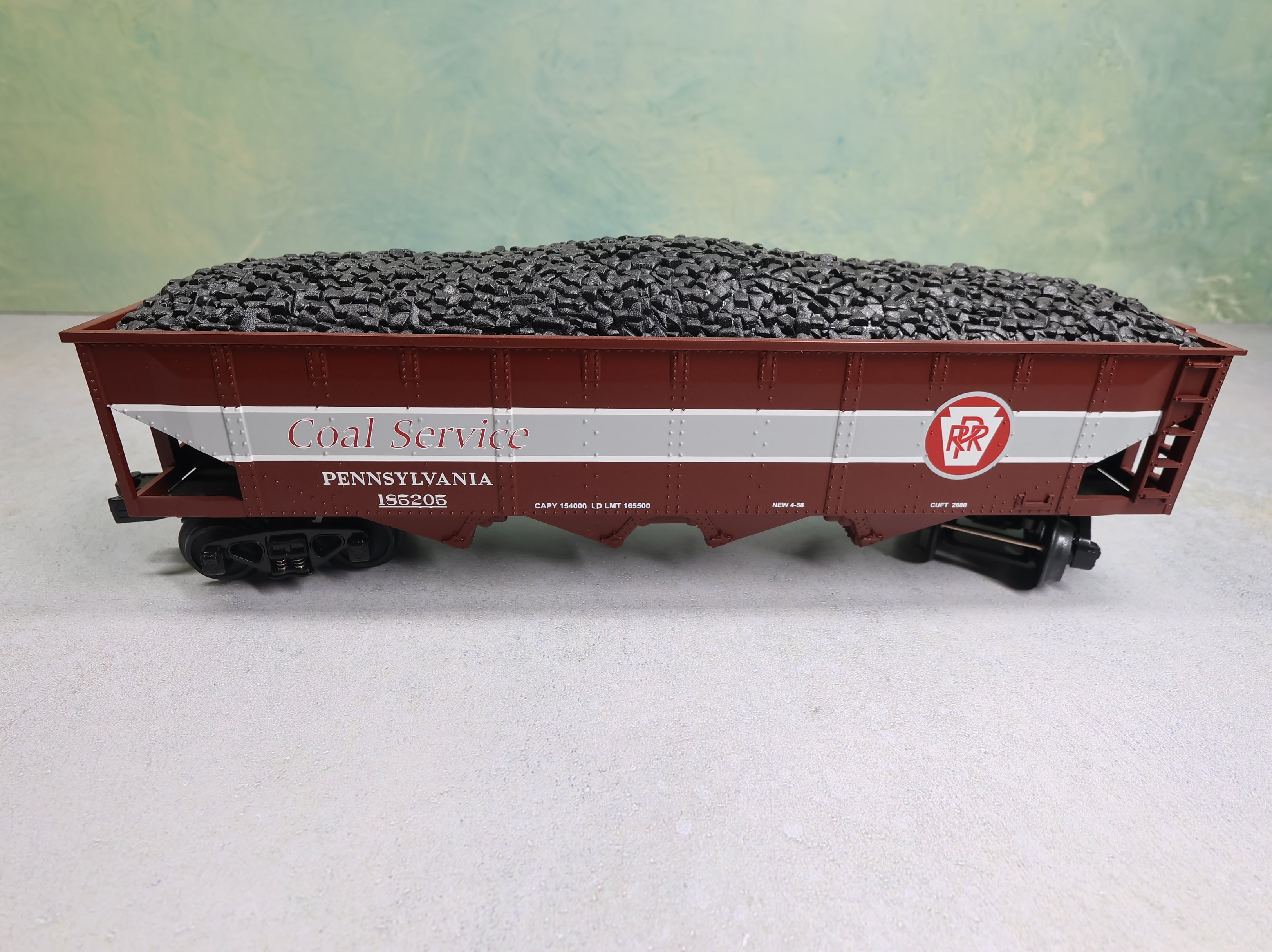 USED MTH Rail King 30-75187 O Hopper Car Pennsylvania #185205