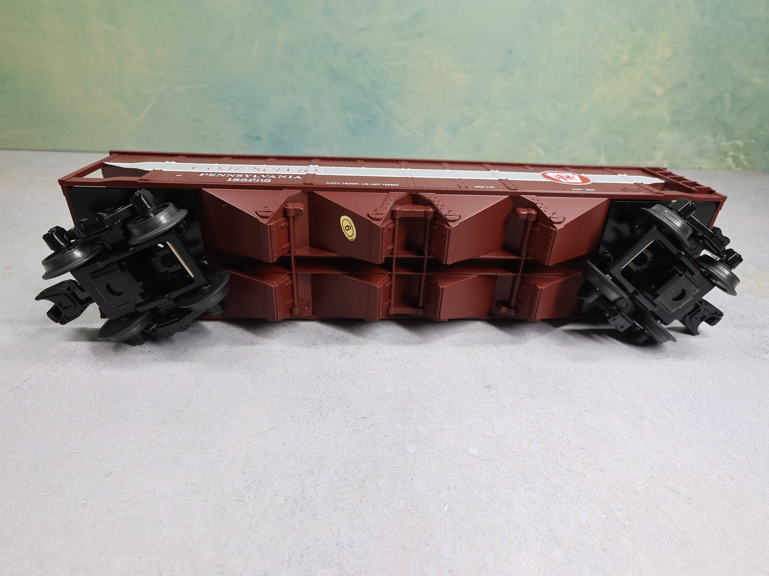 USED MTH Rail King 30-75187 O Hopper Car Pennsylvania #185205